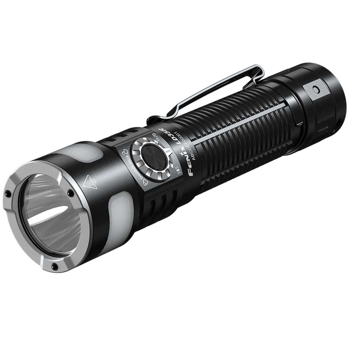 Fenix LD35R LED Taschenlampe mit 360° Seitenlicht weiß, rot, blau 1800 Lumen USB-C – Detailansicht