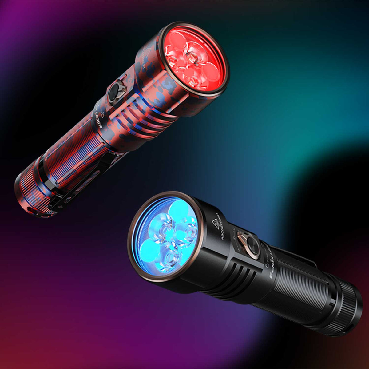 Fenix LD36R – LED Taschenlampe mit RGB-Farbmischung, 3600 lm, Akku & USB-C – Produktansicht der Lampe – Detailansicht 6