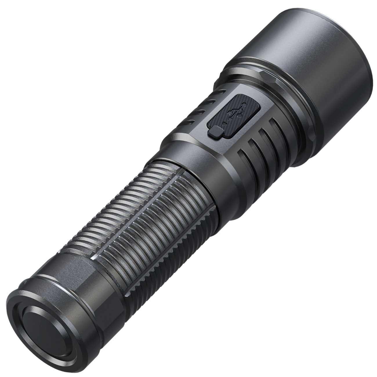 Fenix LD45R fokussierbare LED Taschenlampe mit Zoom 2800 Lumen Akku USB-C – Detailansicht