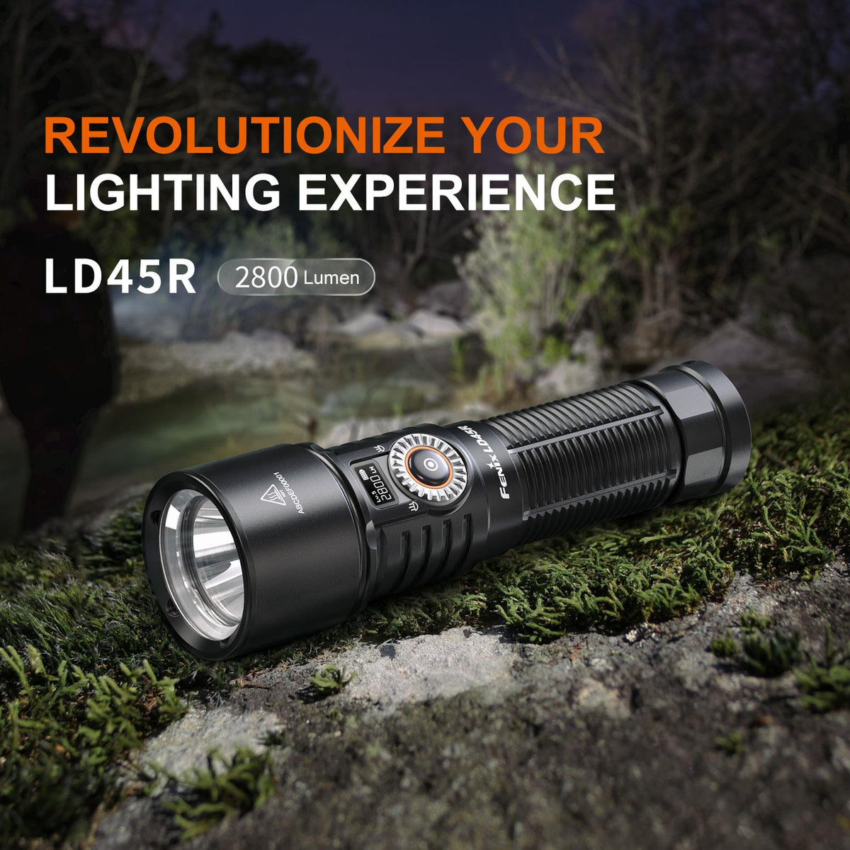 Fenix LD45R fokussierbare LED Taschenlampe mit Zoom 2800 Lumen Akku USB-C