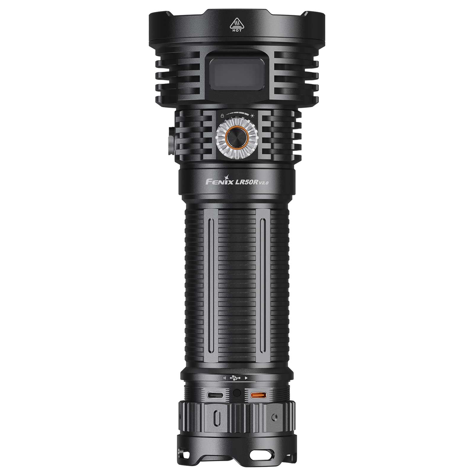 Fenix LR50R V2.0 LED Taschenlampe - Detail stehend