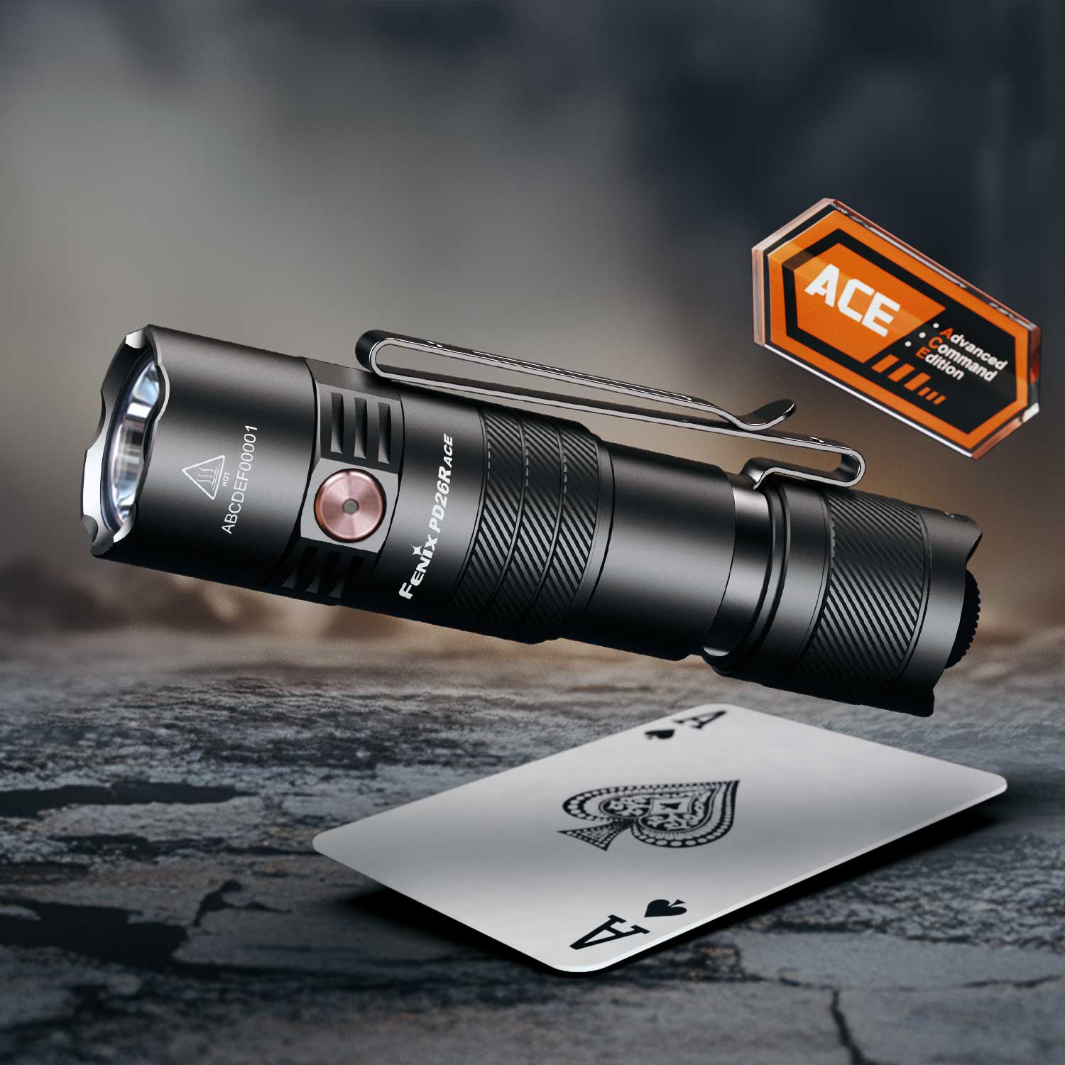 Fenix PD26R ACE – LED Taschenlampe mit 1300 Lumen 1600mAh Akku & USB-C