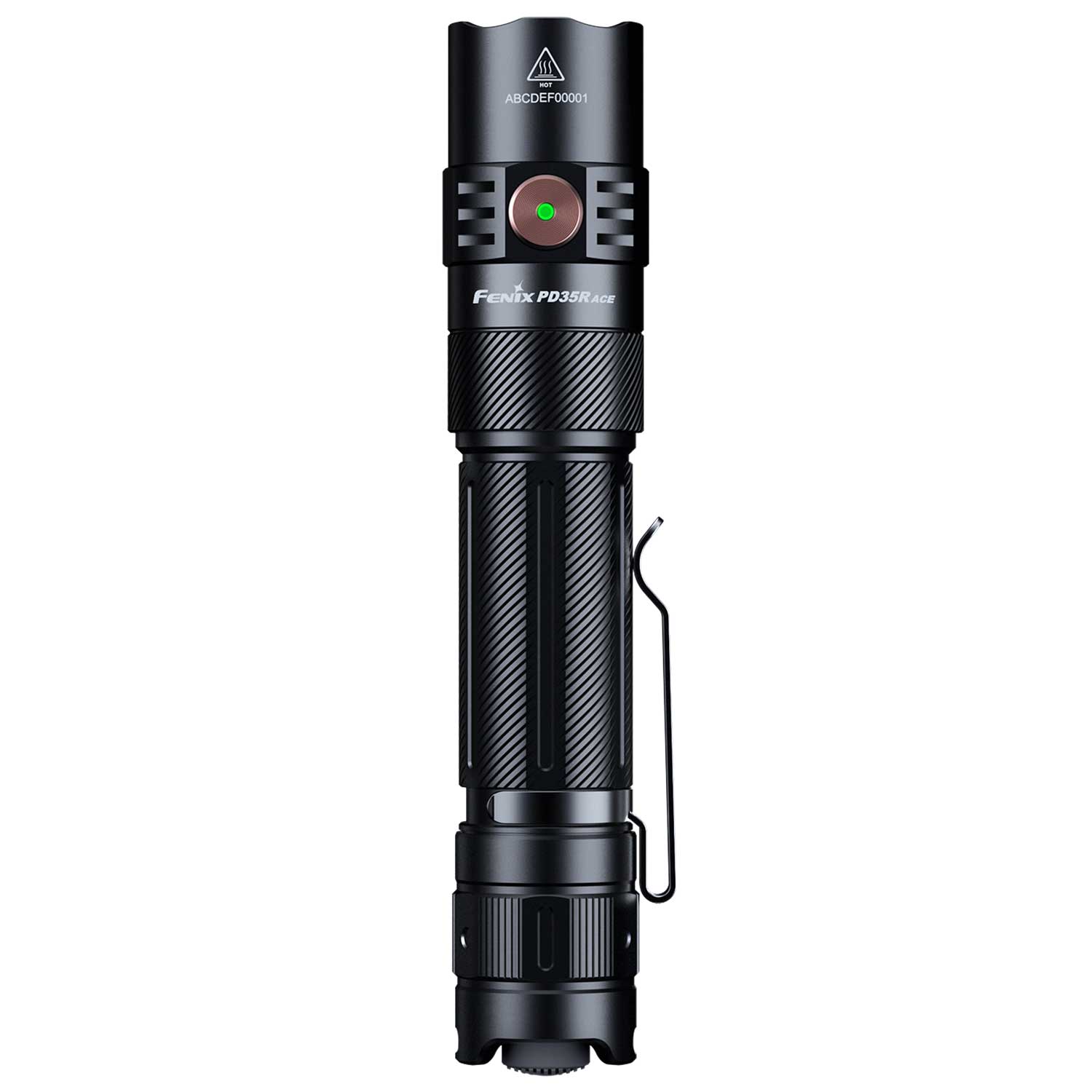 Fenix PD35R ACE LED Taschenlampe 2000 Lumen 18650 Akku USB-C – Detailansicht
