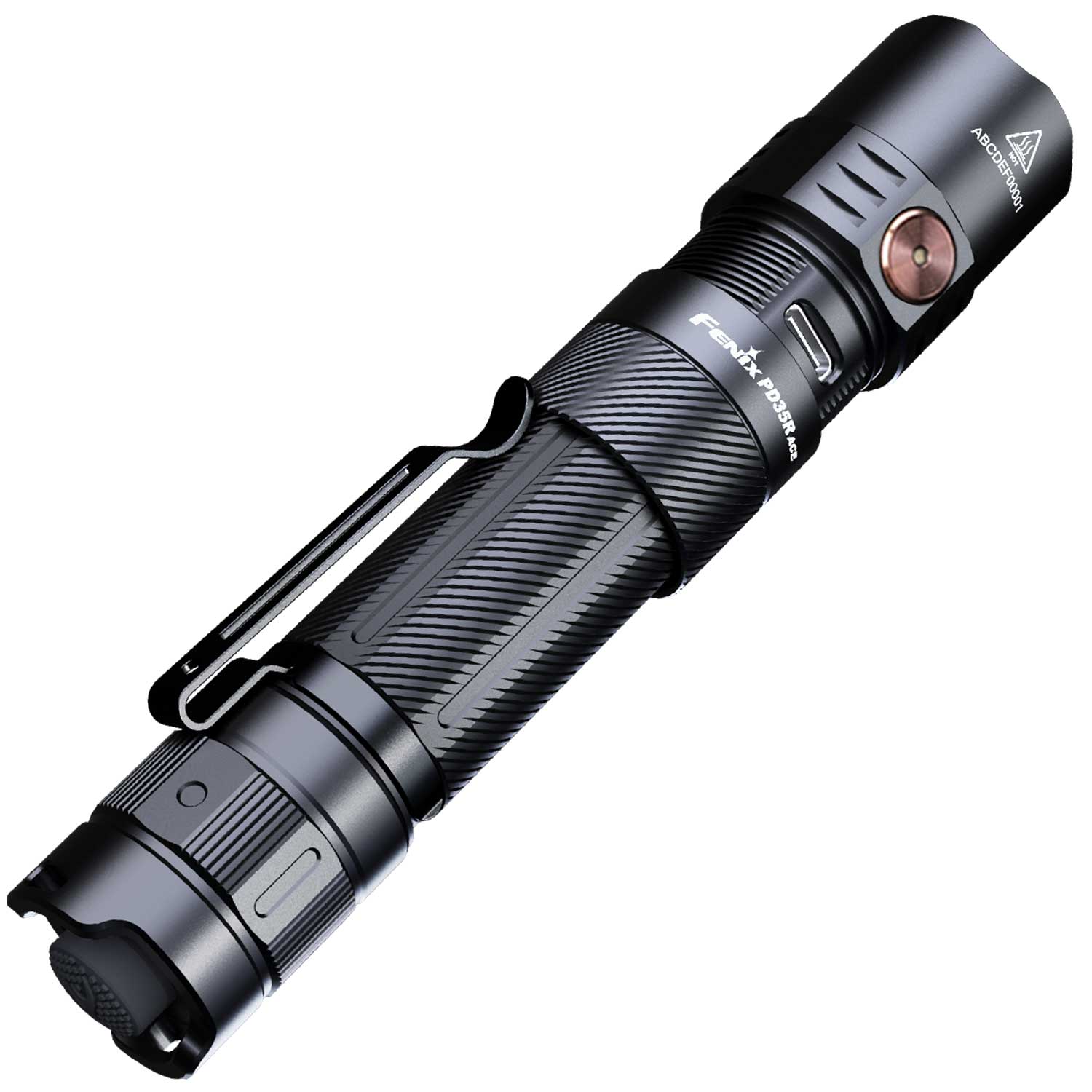 Fenix PD35R ACE LED Taschenlampe 2000 Lumen 18650 Akku USB-C – Detailansicht