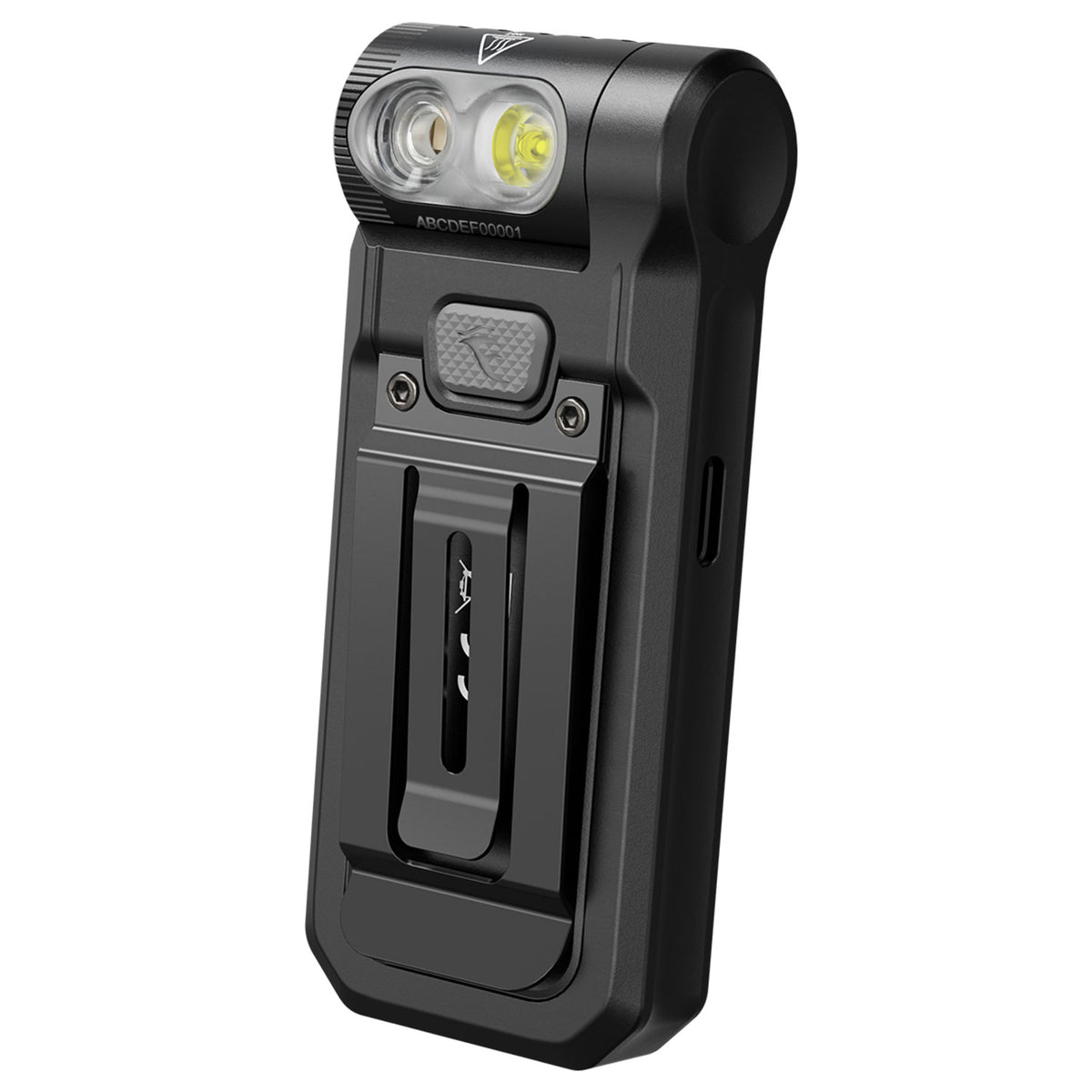 Fenix SW05R-UV LED Taschenlampe 150 Lumen Weißlicht + UV-Licht mit Clip und Magnet – Clip und Befestigung