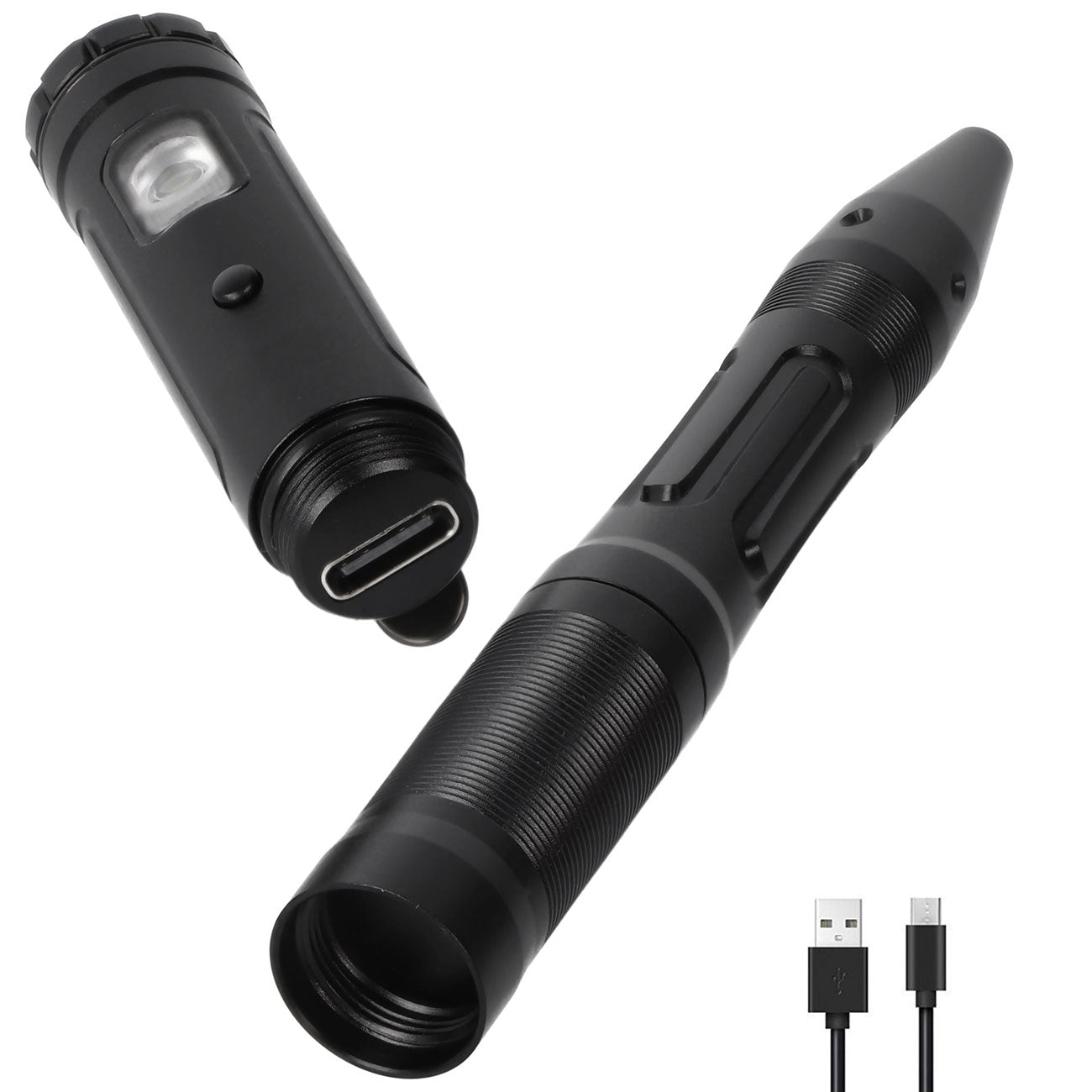 Fenix T6 Penlight – taktischer Kugelschreiber mit LED & Glasbrecher – Detailansicht