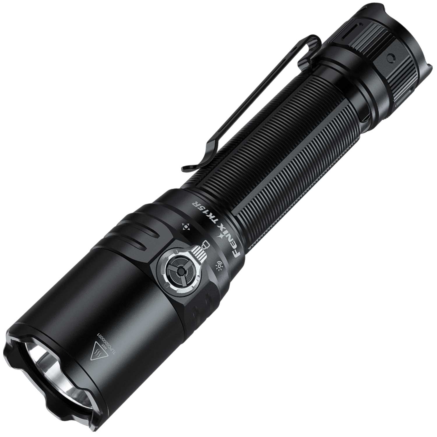 Fenix TK15R IRIS X LED Taschenlampe Ansicht seitlich vorn
