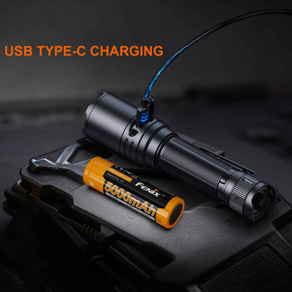 Fenix TK15R IRIS X LED Taschenlampe USB Anschluss