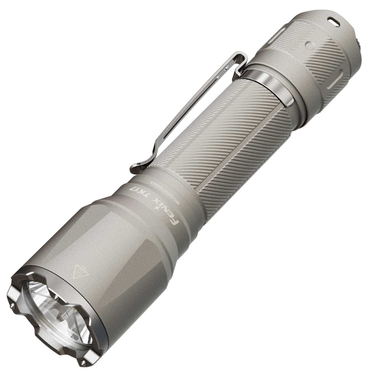 Fenix TK17 – Polizei Taschenlampe mit USB-C Akku 3600 Lumen (Ceramic Khaki) – Detailansicht
