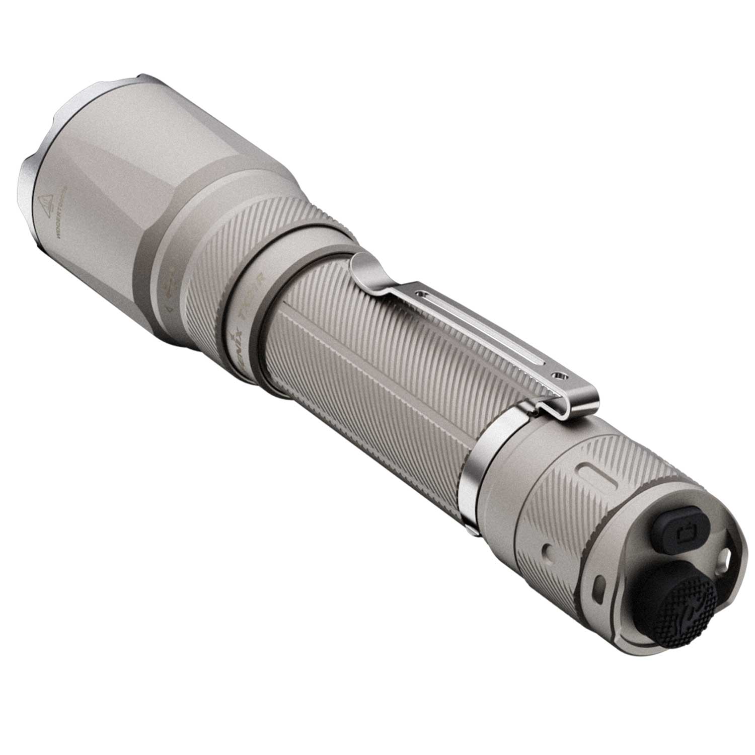Fenix TK21R – Polizei Taschenlampe mit Akku und USB-C 3600 Lumen (Ceramic Khaki) – Detailansicht