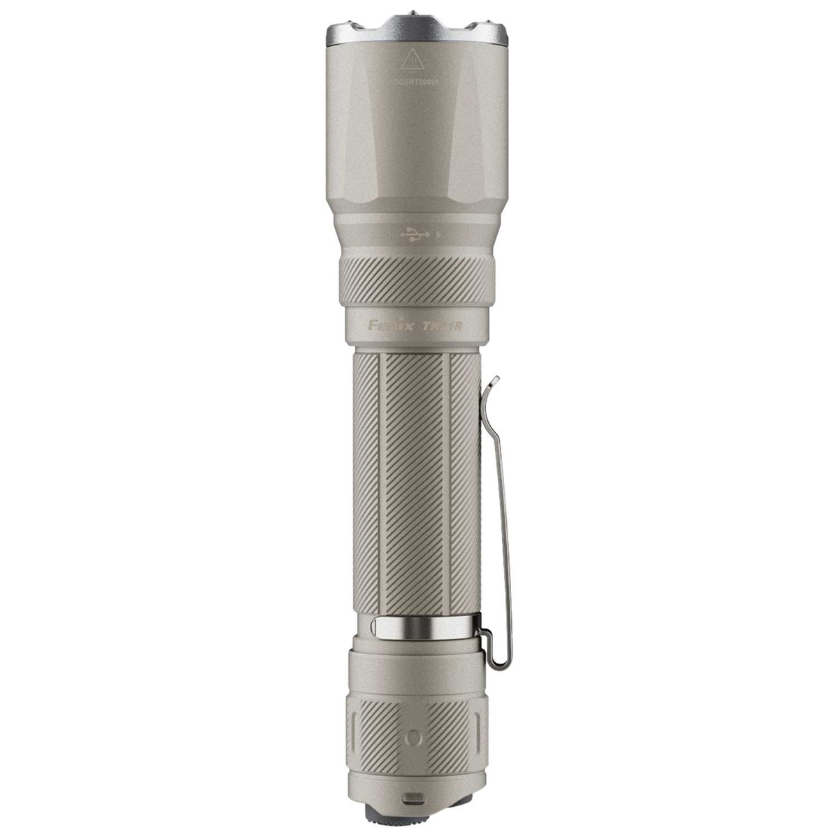 Fenix TK21R – Polizei Taschenlampe mit Akku und USB-C 3600 Lumen (Ceramic Khaki) – Detailansicht