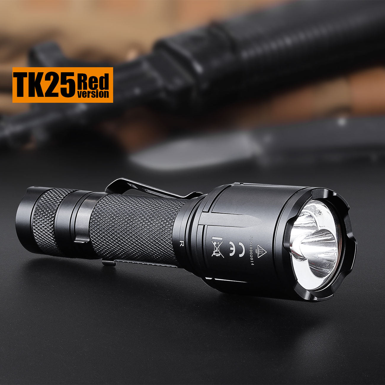 Fenix TK25 RED – Jagd Taschenlampe mit Rotlicht und 1000 Lumen Weißlicht