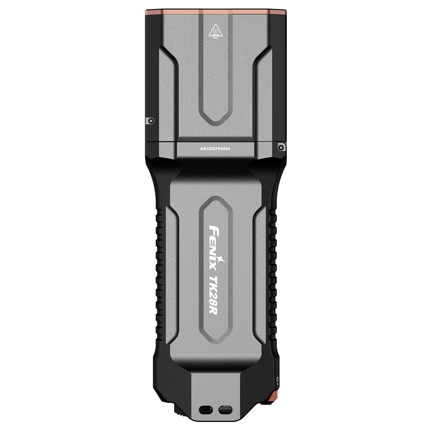 Fenix TK28R – Jagd Taschenlampe mit Rotlicht und Weißlicht 6500 Lumen Akku USB-C – Detailansicht