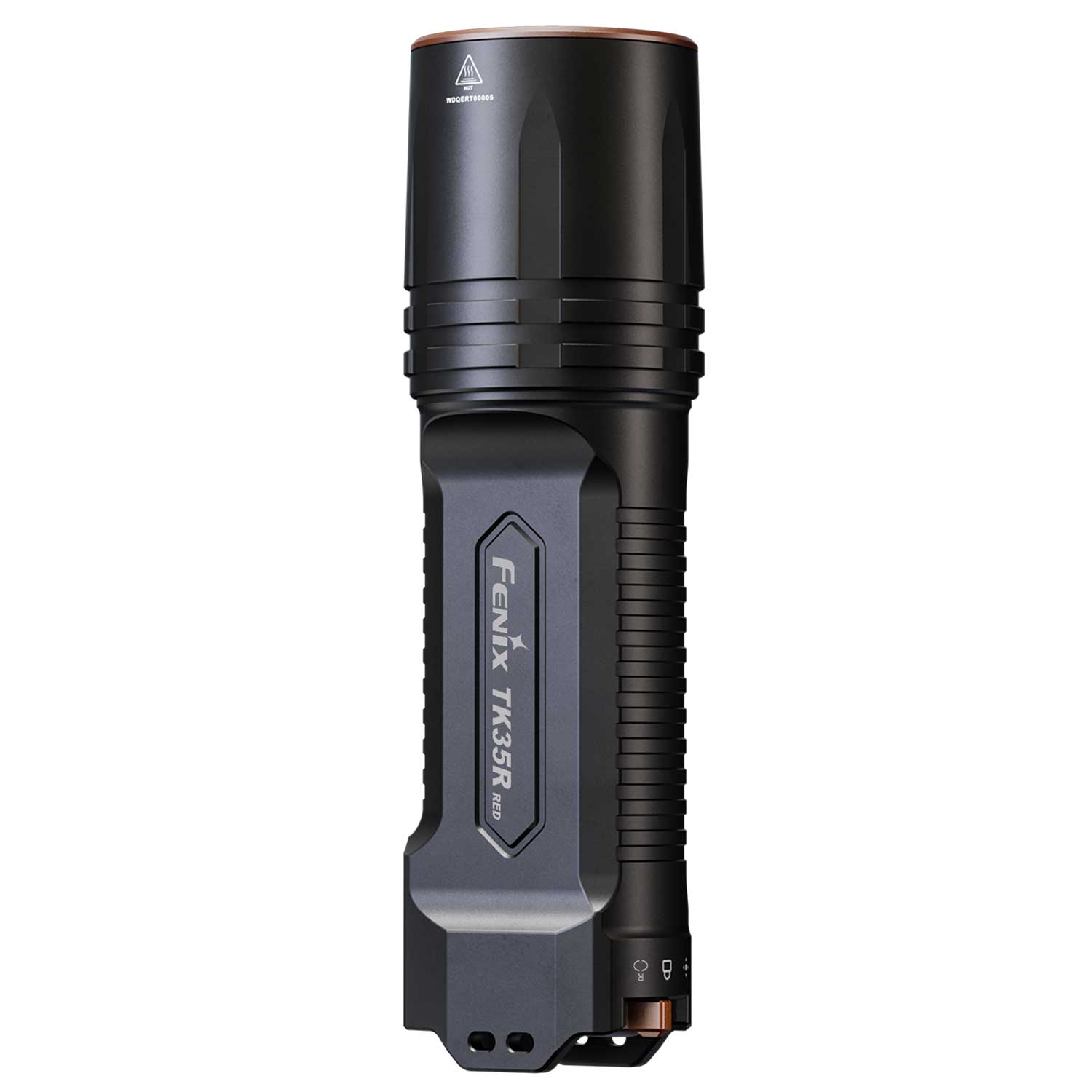 Fenix TK35R RED – Jagd Taschenlampe mit Rotlicht & Weißlicht 5800 Lumen Akku & USB-C – Detailansicht