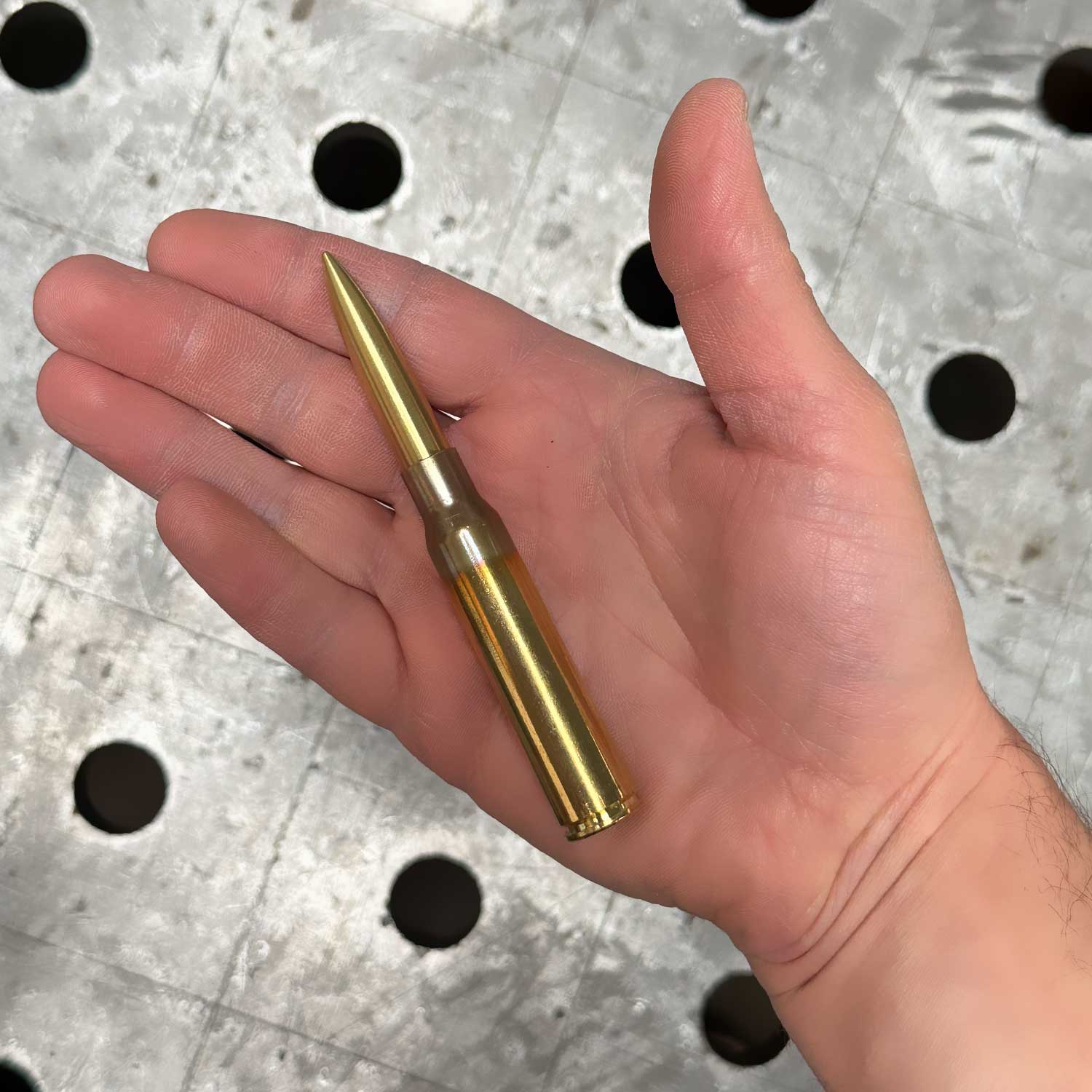 Fisher Space Pen .338 Lapua Magnum - Tactical Pen Kugelschreiber im Patronenformat – Detailansicht