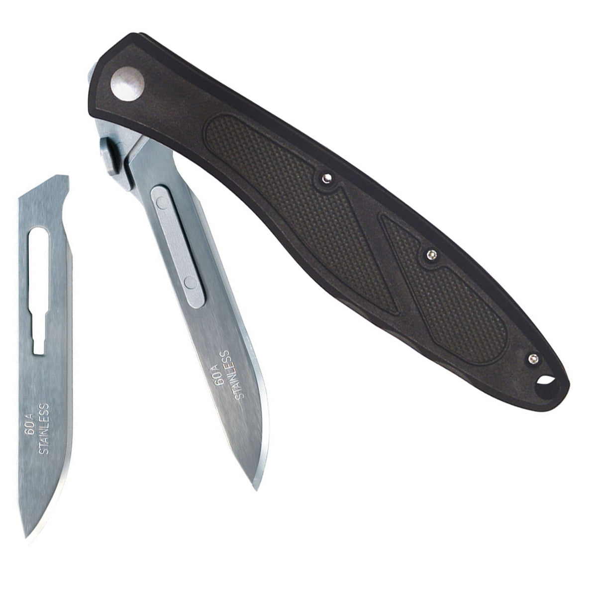 Havalon Piranta Z – Jagdtaschenmesser mit 12 Wechselklingen & Nylonetui