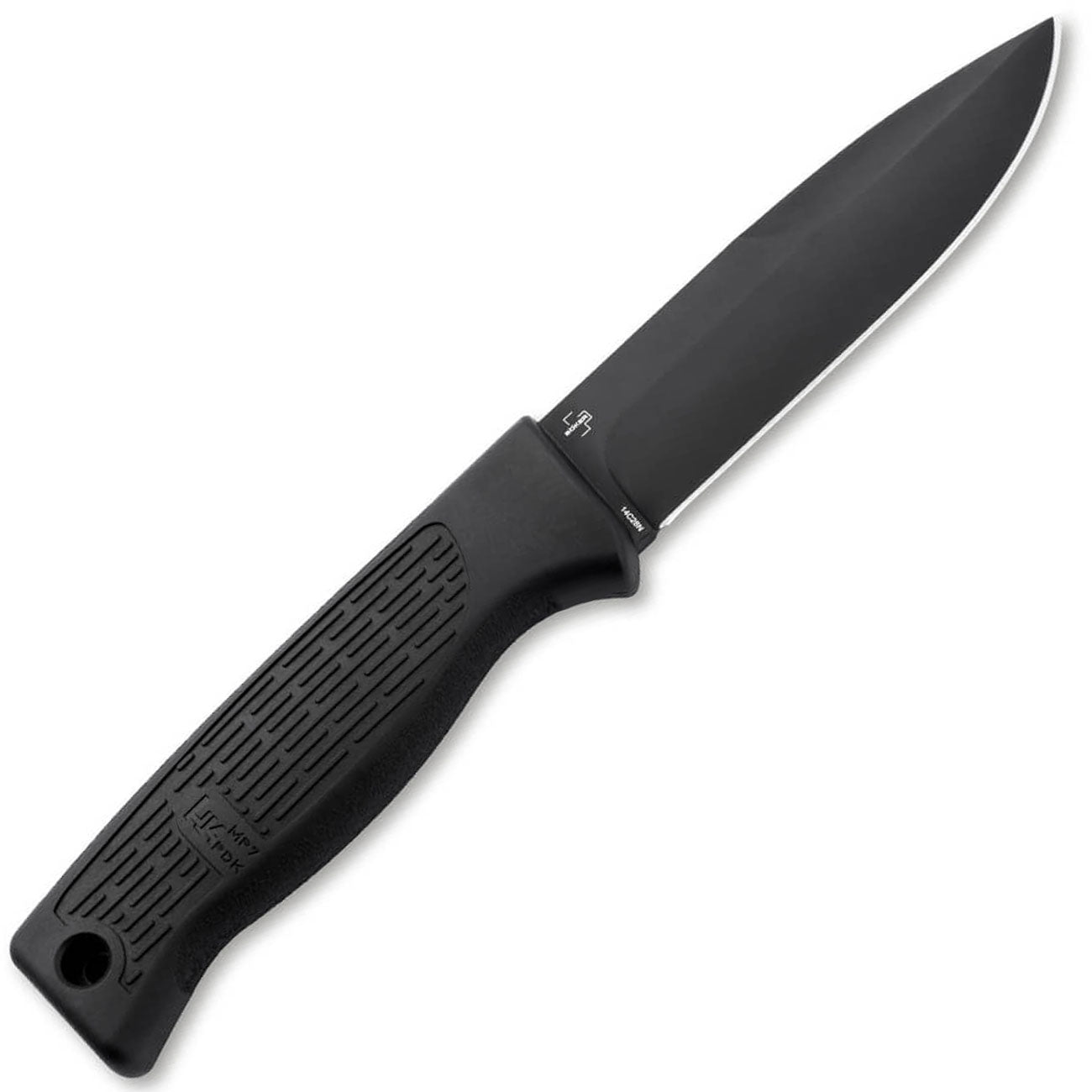 Heckler & Koch MP7 Personal Duty Knife Einsatzmesser mit feststehender Klinge und Kydexscheide – Detailansicht