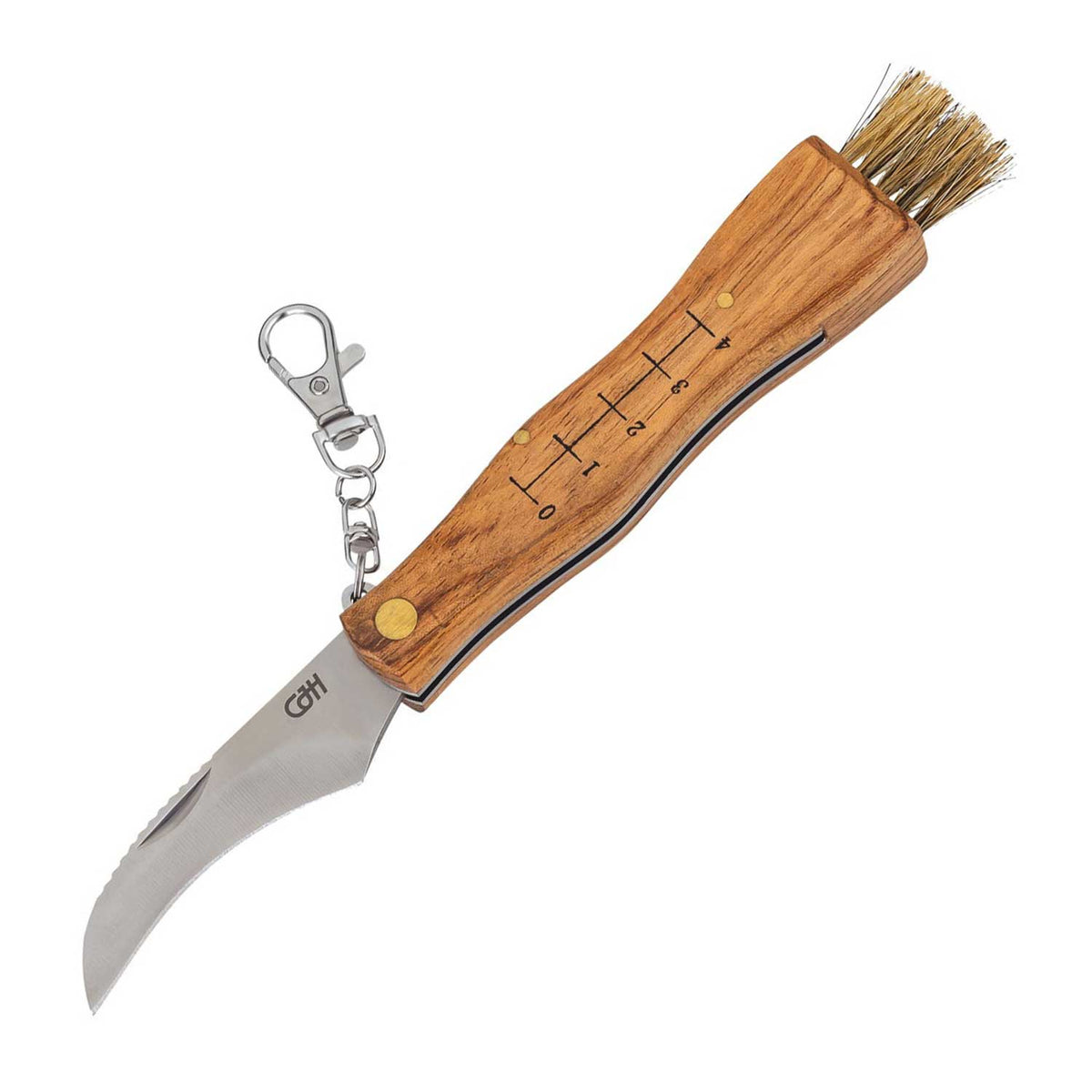 Herbertz CJH Pilzmesser mit Bürste