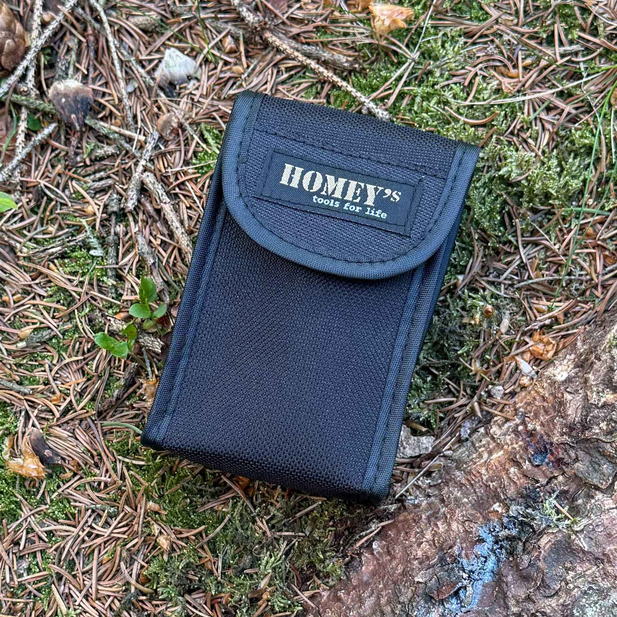 Homeys Yve B2 10x25 Fernglas - Detailansicht Tasche, Holster