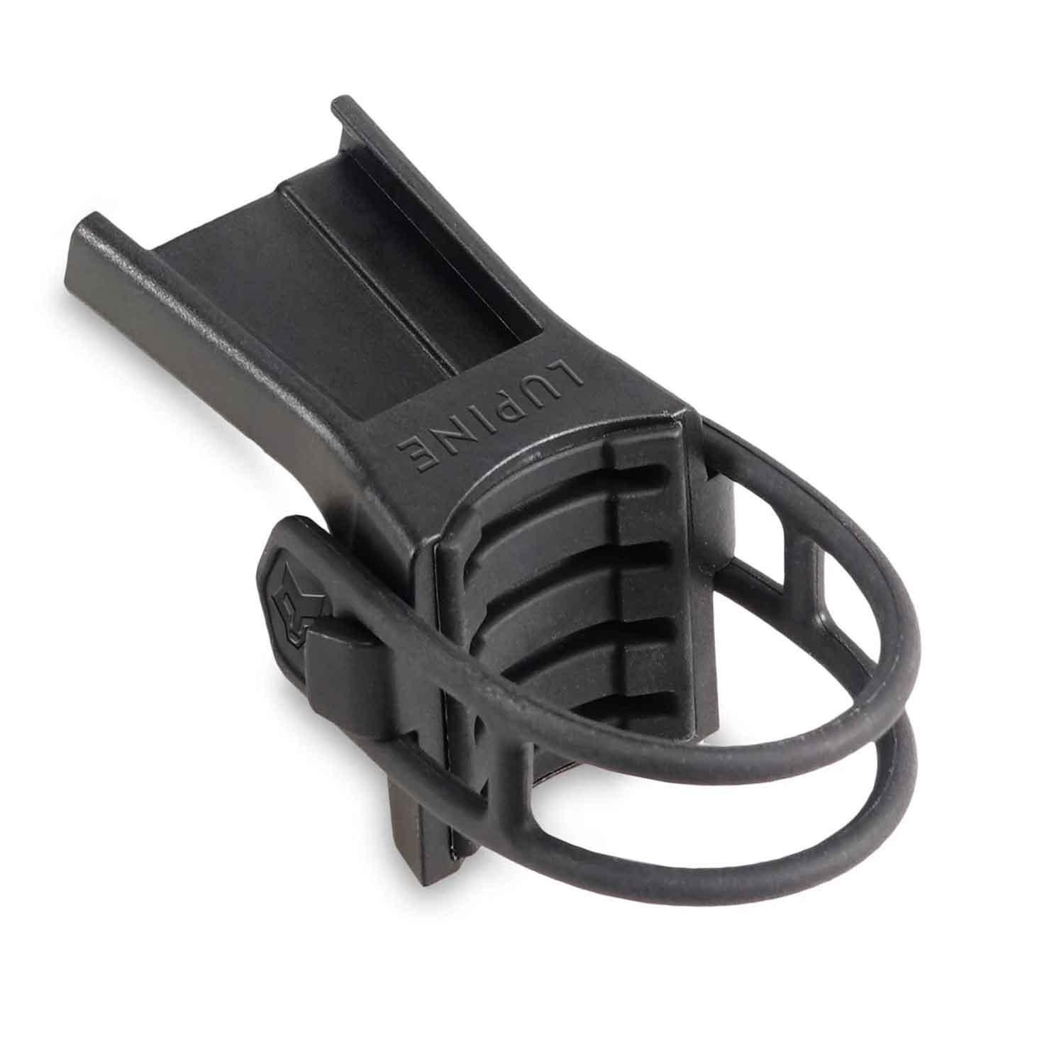 Lupine C14 Mag StVZO Halter – Magnetische Rücklichtbefestigung für Sattelstützen – Detailansicht