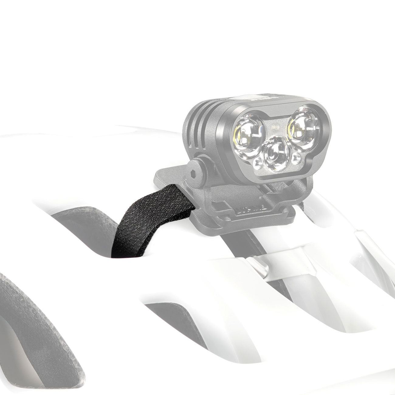 Lupine Klettband Helmhalter – Detailansicht