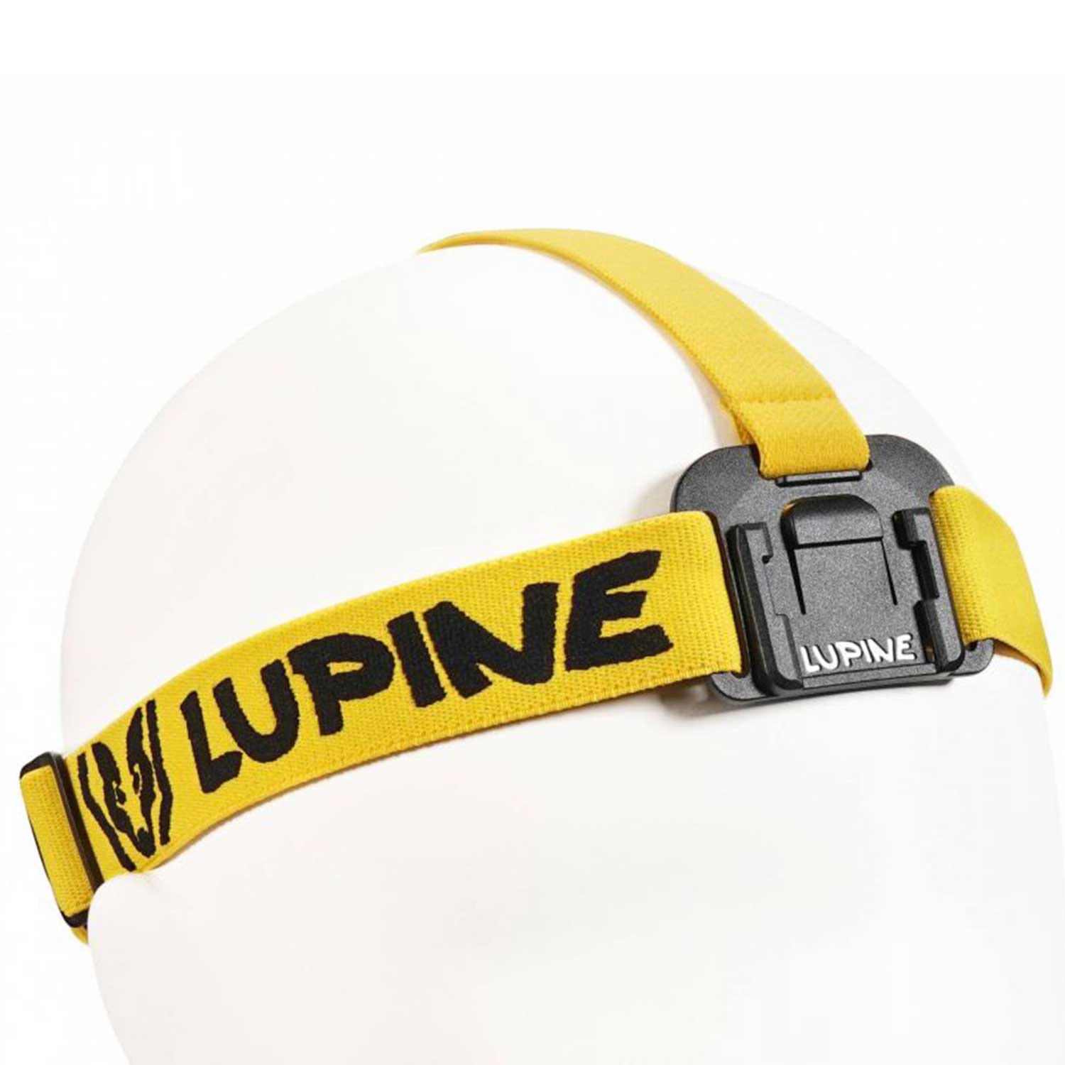Lupine FrontClick Stirnband mit FastClick Akkuhalter (Farbauswahl)