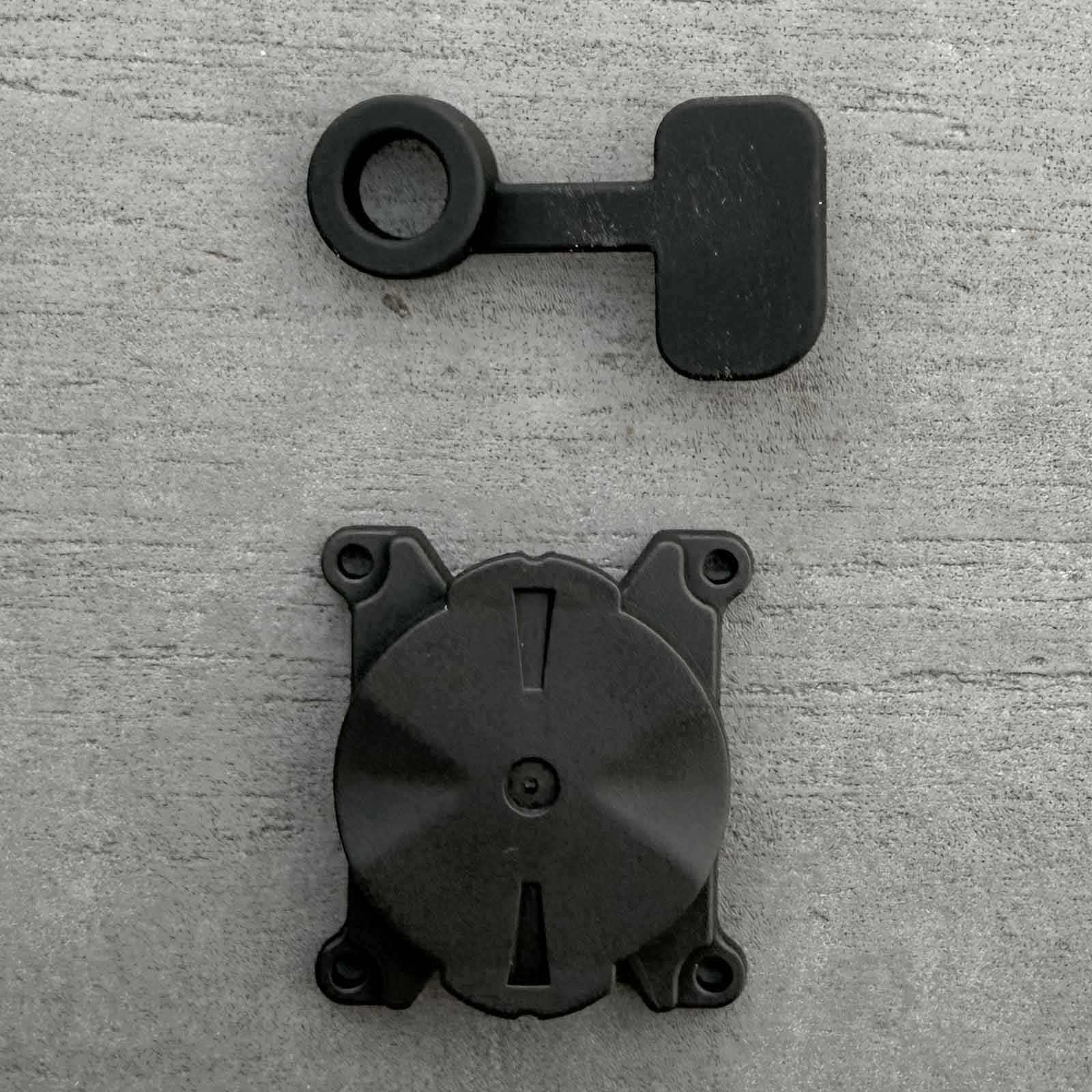 Lupine Rotlicht Pro Garmin Adapter für UFO Satteltasche – Lupine garmin adapter fuer