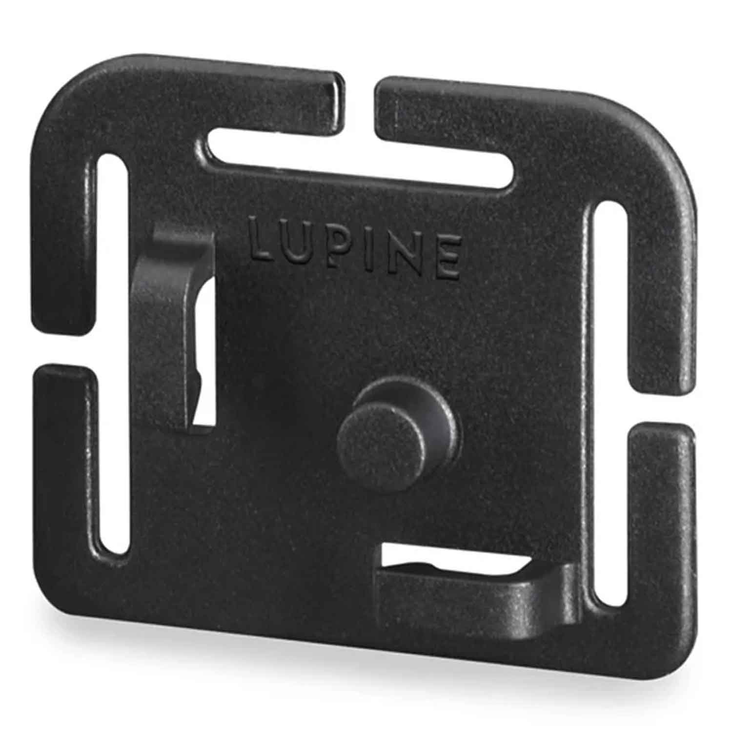 Lupine FrontClick Stirnband Kabelführung Platte – Detailansicht