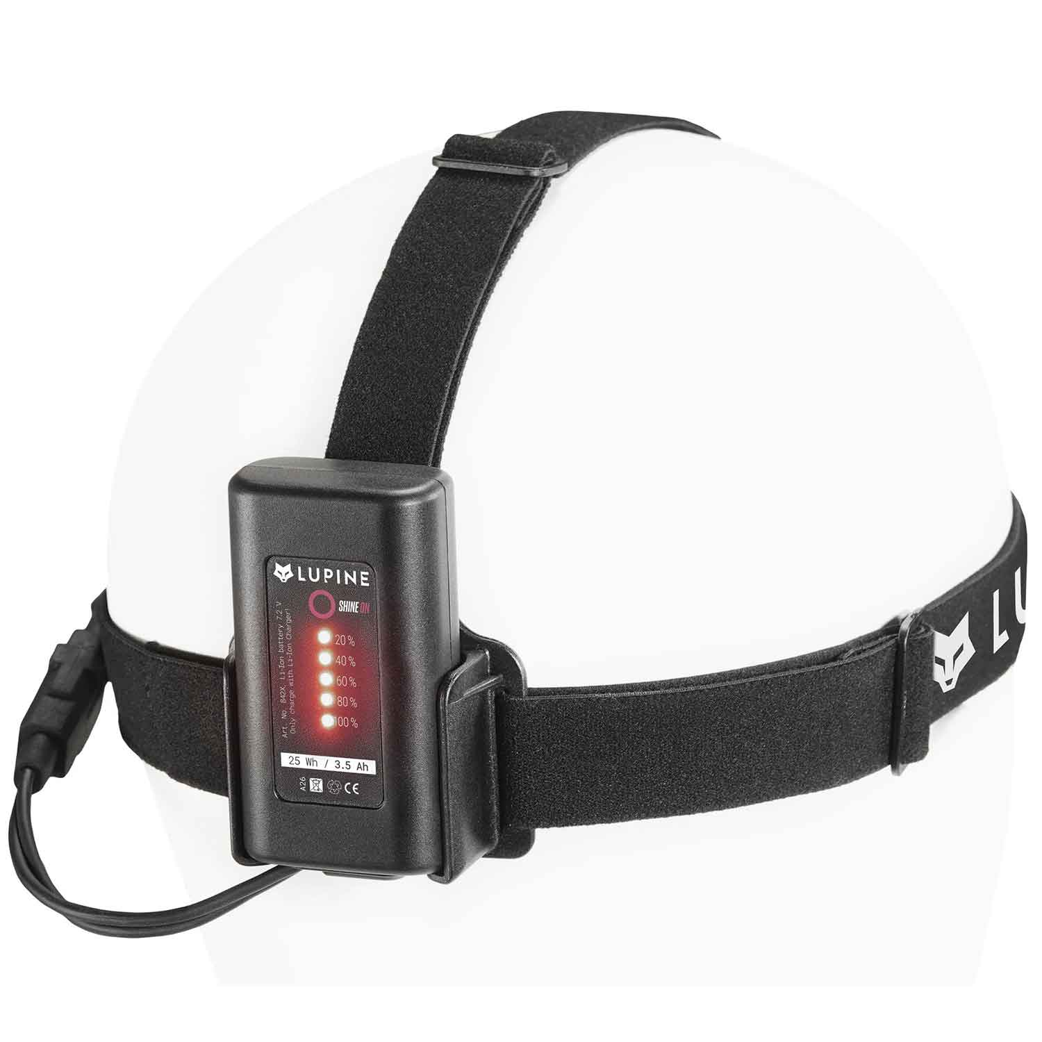 Lupine Piko Stirnlampe mit 3.5 Ah Akku, Bluetooth & 2100 Lumen (2026) – Detailansicht