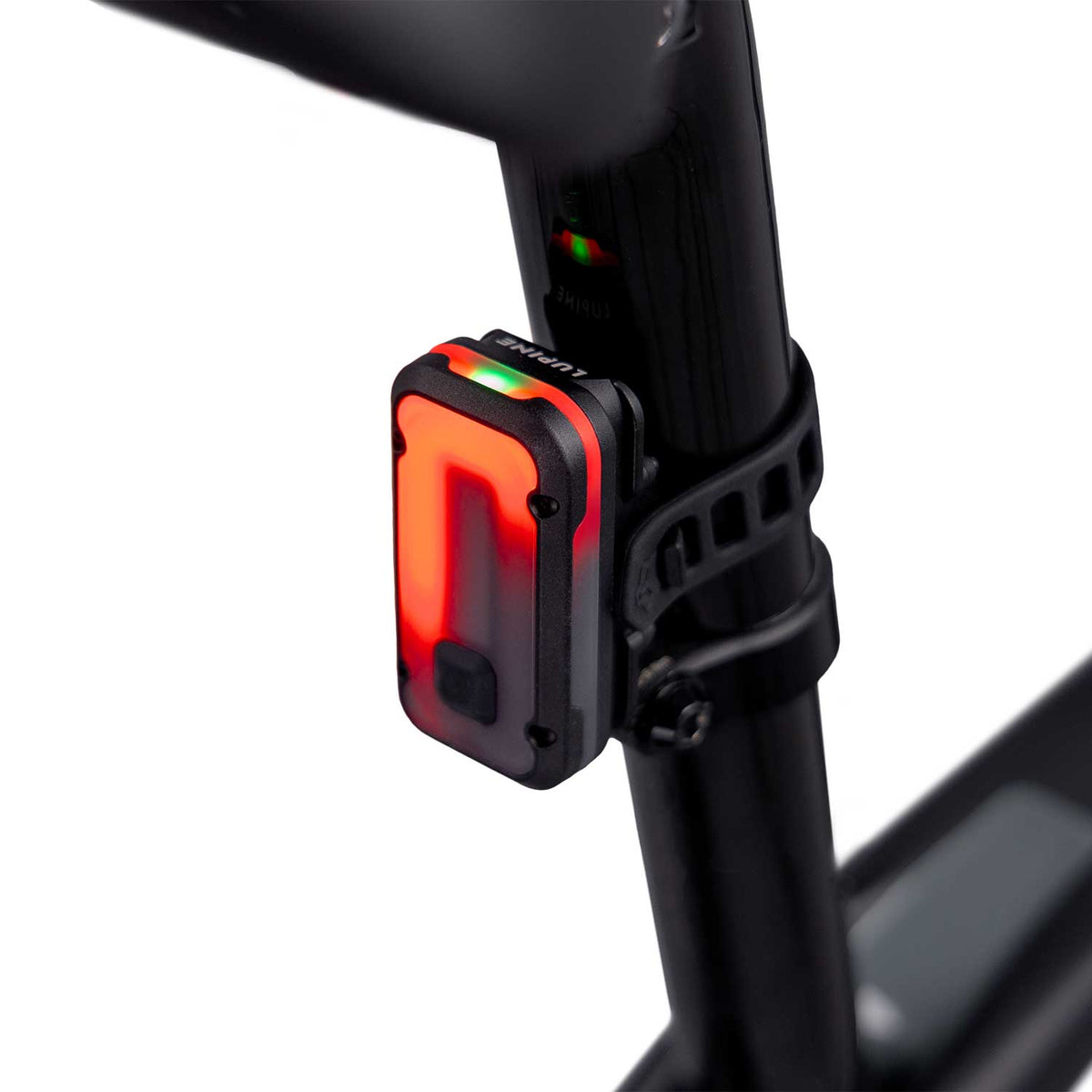 Lupine Rotlicht Pro BT StVZO – Rücklicht mit Bremslichtsensor, Bluetooth, USB-C