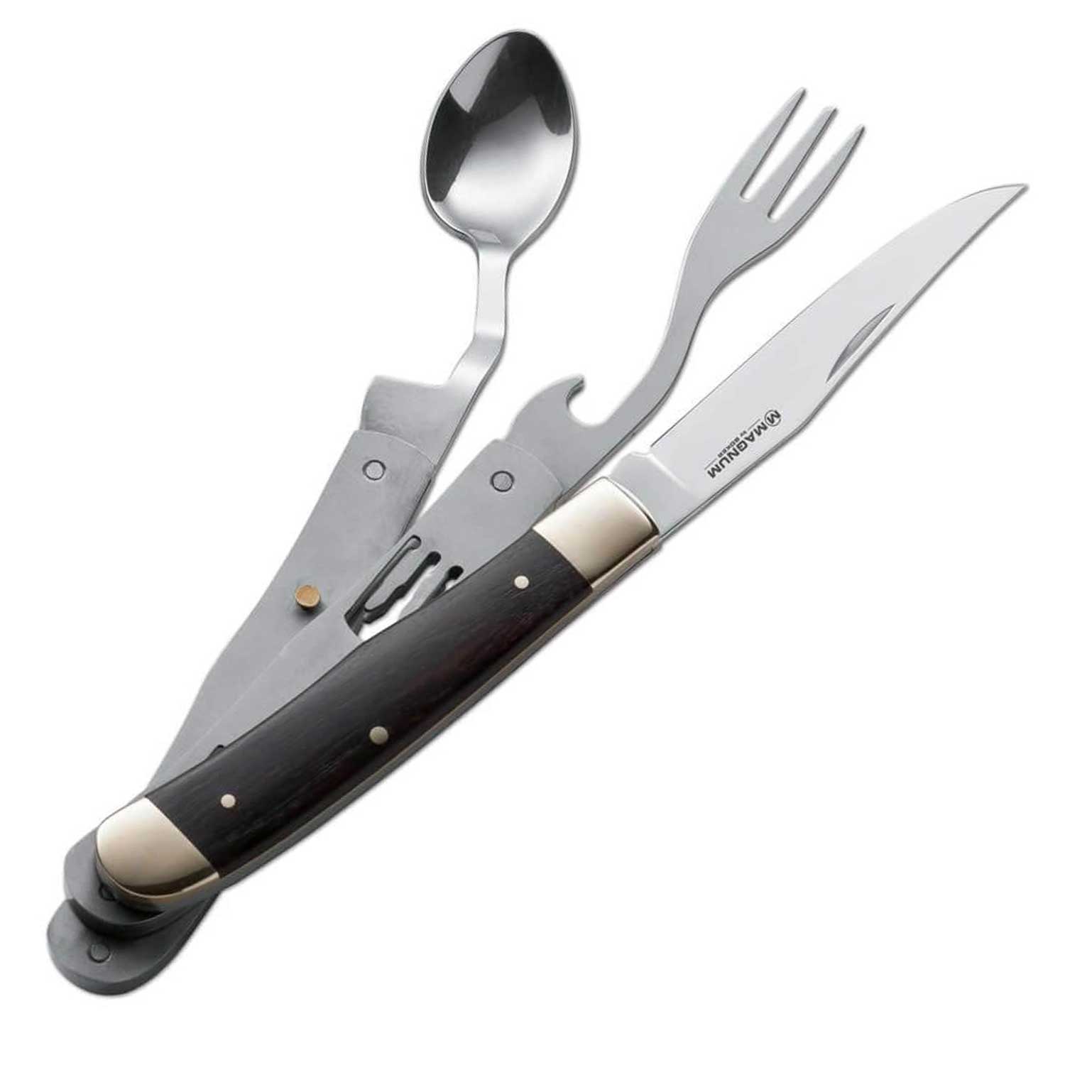 Magnum Bon Appetite – 3-in-1 Camping-Besteck für Outdoor & Reisen – Detailansicht