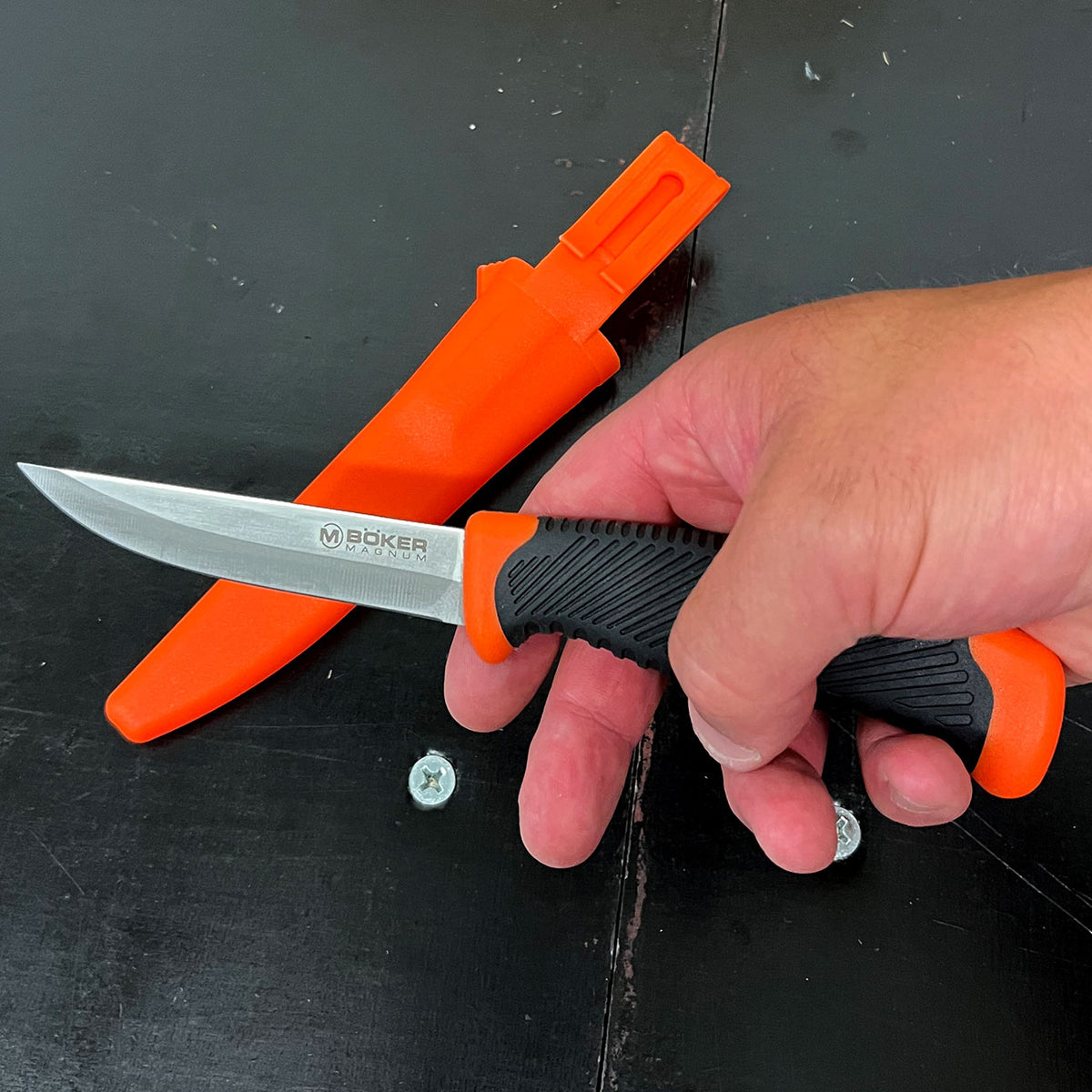 Magnum Falun 2.0 – Robustes Outdoormesser mit Köcherscheide – Detailansicht