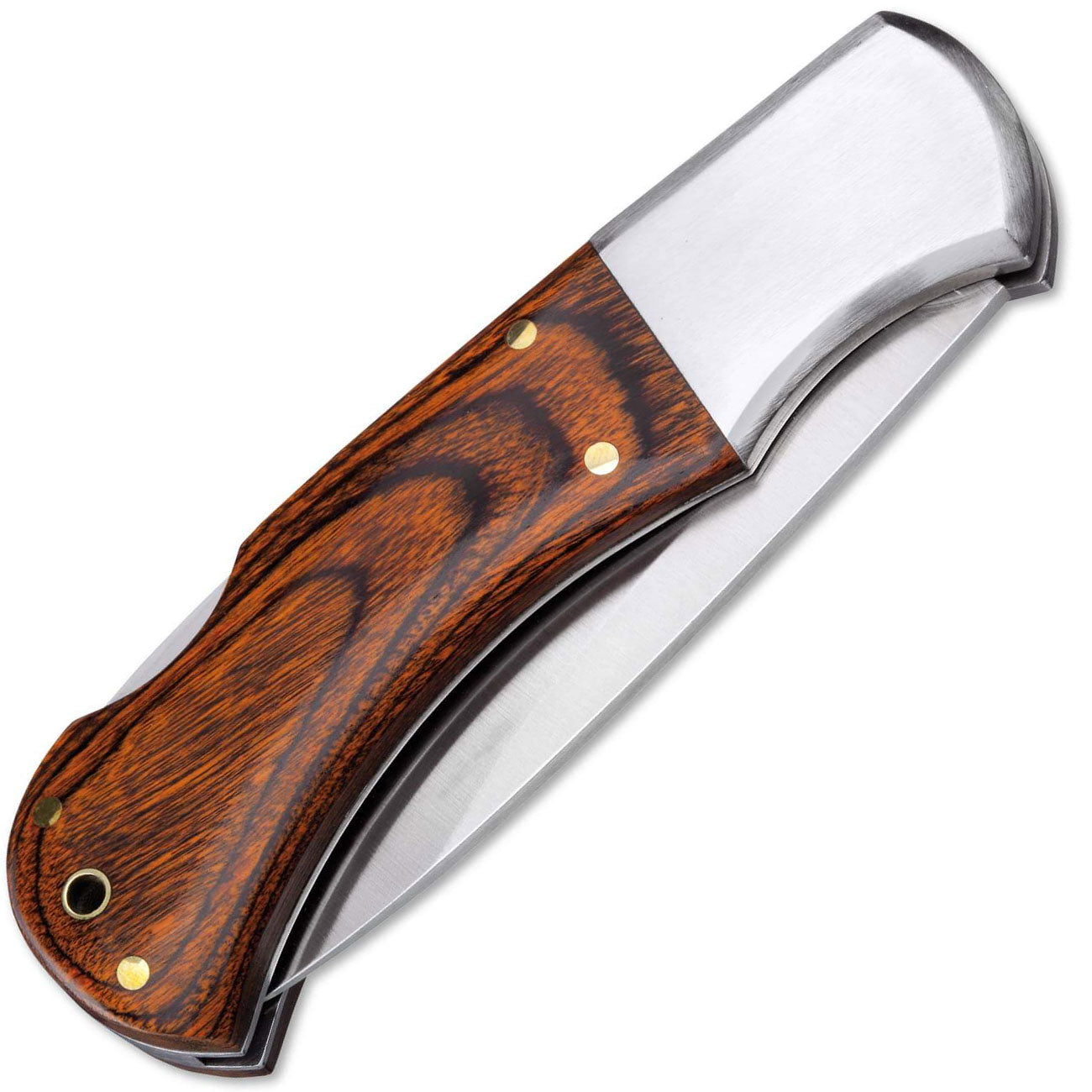 Magnum Handwerksmeister 1 – Edelstahl Taschenmesser mit Pakkaholzgriff – Detailansicht