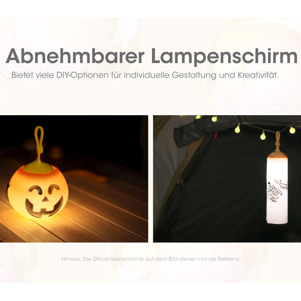 Nitecore Bubble lila – Campingleuchte 100 Lumen 2700k Magnet 3 x AAA Batterie – Detailansicht