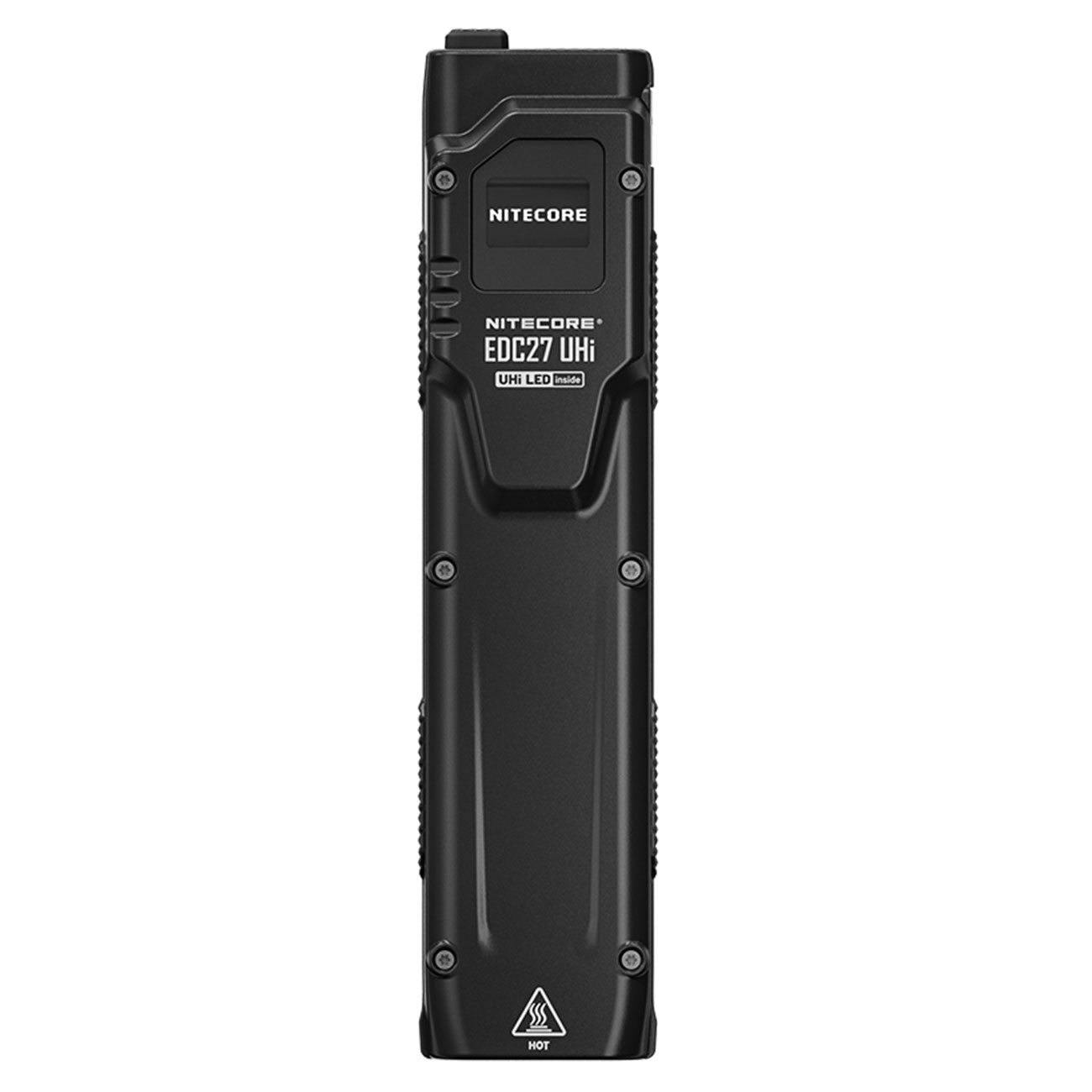 Nitecore EDC27 UHi LED Taschenlampe 3100 Lumen USB-C Wiederaufladbar – Detailansicht
