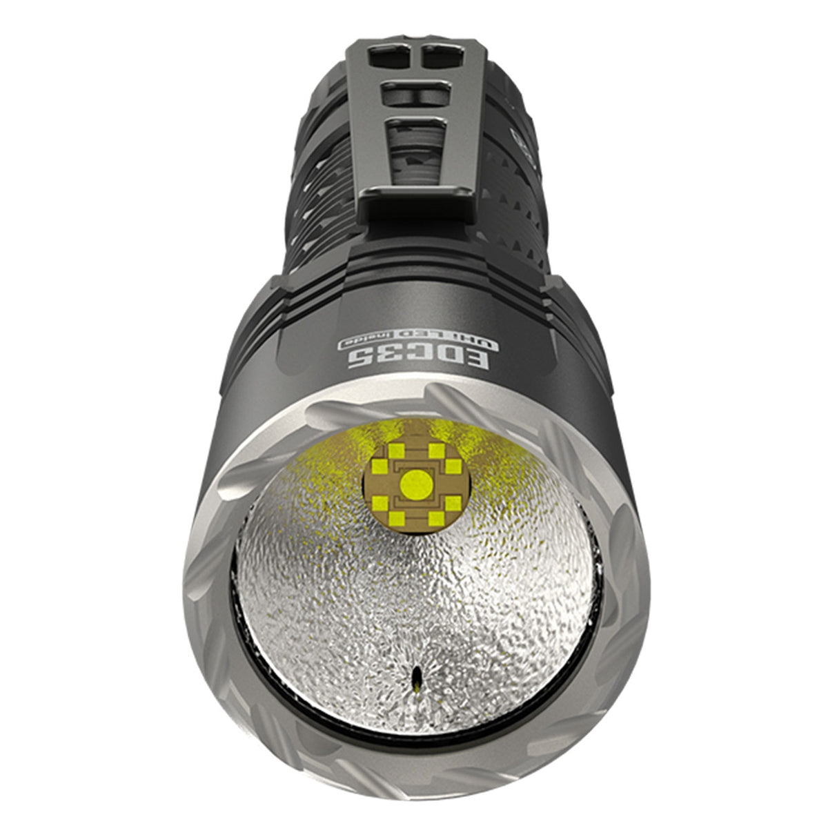 Nitecore EDC35 – LED Taschenlampe mit Spot- & Flutlicht, 5000 Lumen, Akku, USB-C – NiteLab UHi LED, LED-Technik