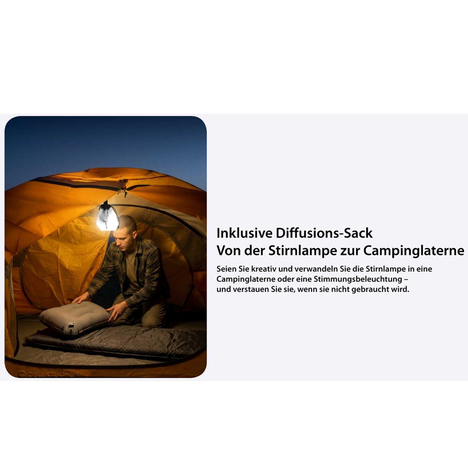 Nitecore HA13 RGB – Stirnlampe mit 4 Lichtfarben, 350 lm, AAA- oder HLB1500-Akku