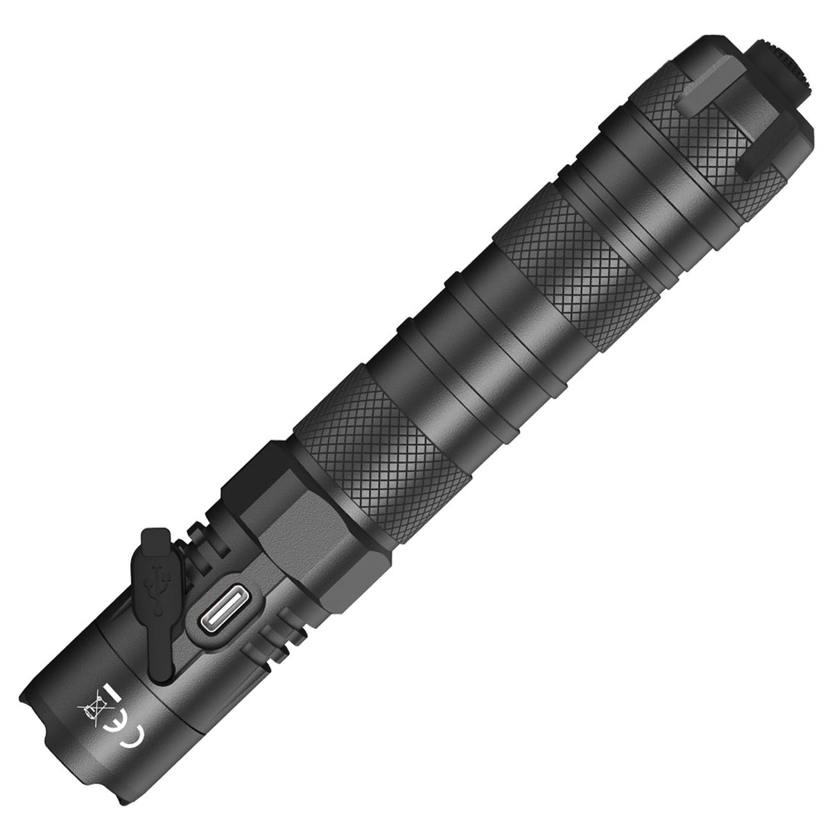Nitecore MH12 V2 – Taschenlampe mit 1200 Lumen, 21700 Akku, USB-C, Steckholster – USB-C Ladefunktion – Detailansicht 8
