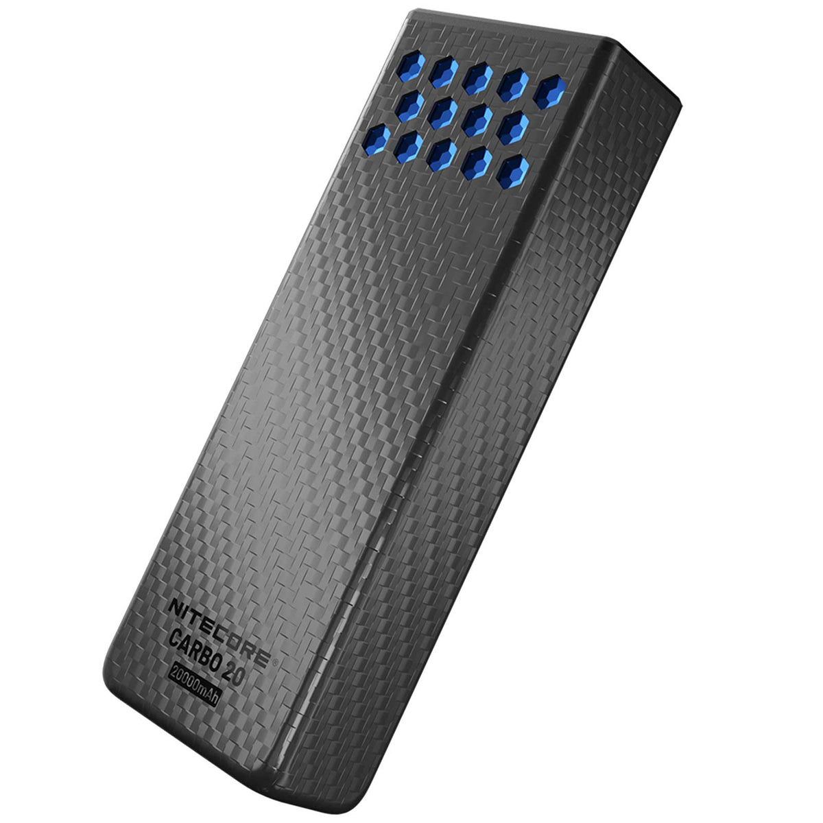Nitecore CARBO 20 Professional Outdoor Schnell-Lade Powerbank in blau