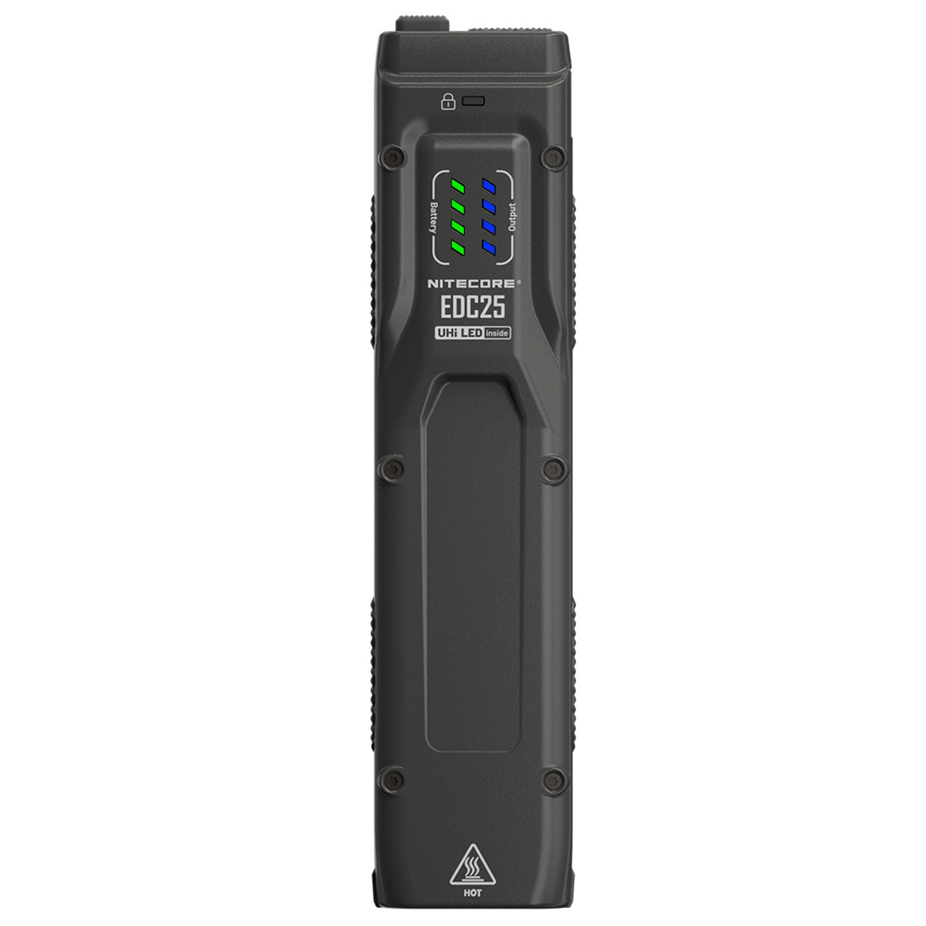 Nitecore EDC25 LED Taschenlampe 3000 Lumen – Detailansicht