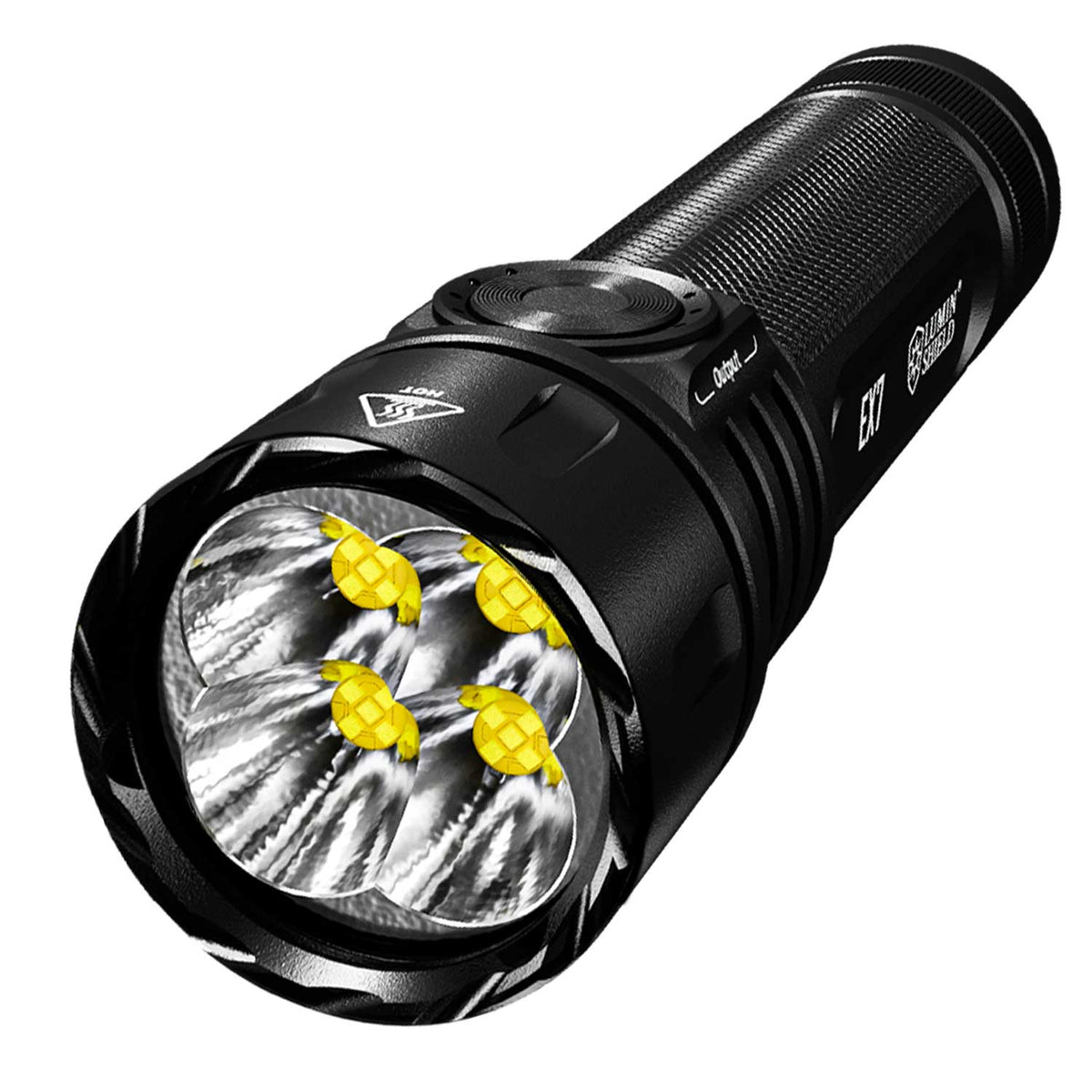Nitecore EX7 - LED Taschenlampe mit Akku 6000 Lumen Spot- & Flutlicht USB-C