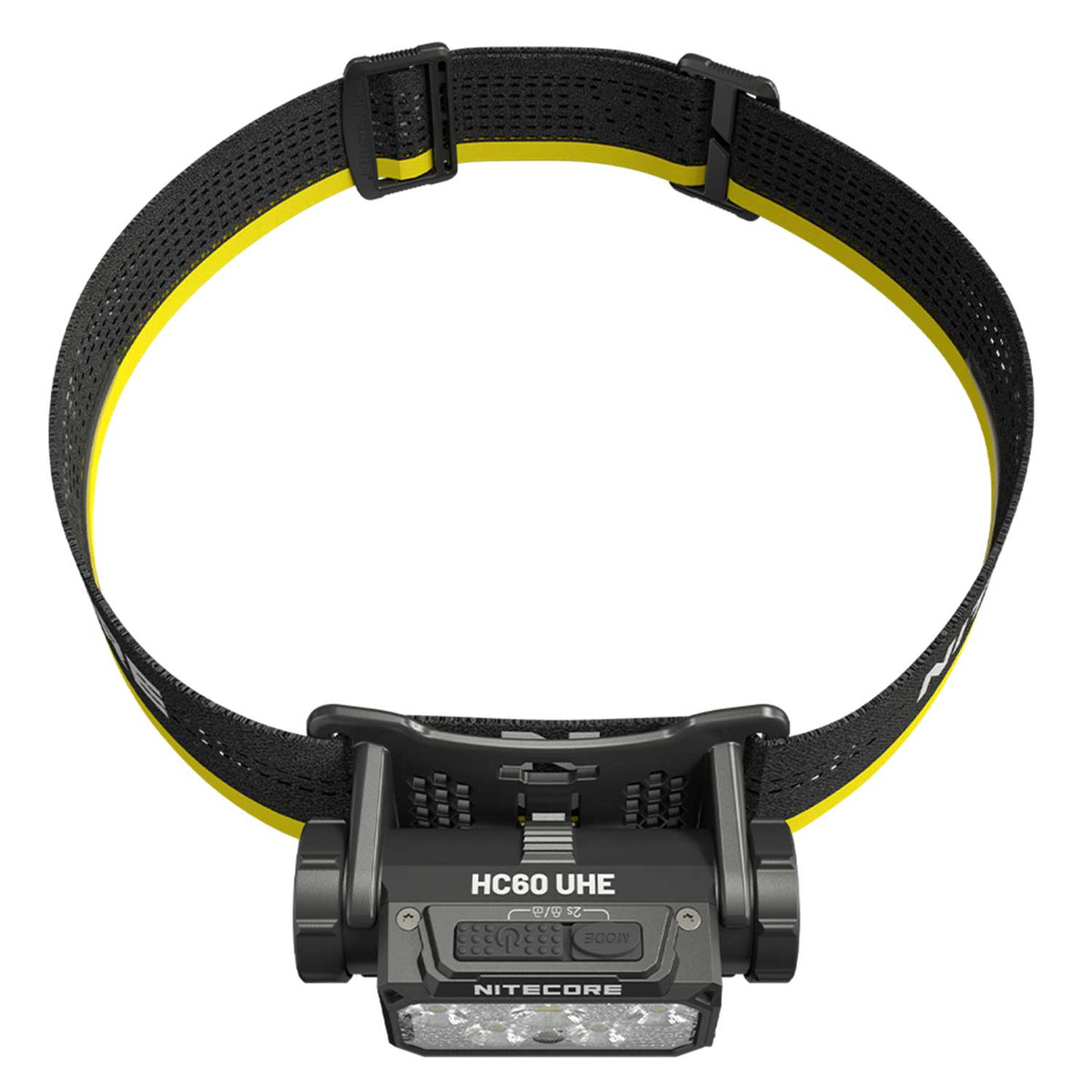 Nitecore HC60 UHE LED Stirnlampe 1600 Lumen – Detailansicht