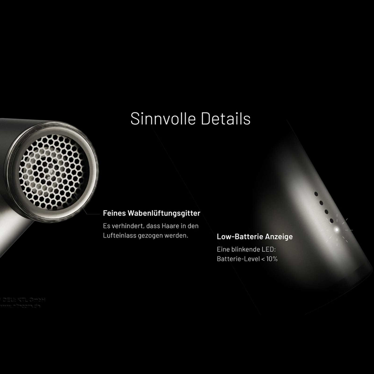 Nitecore NEF01 – Mini Highspeed Handventilator in 2 Farben – Detailansicht