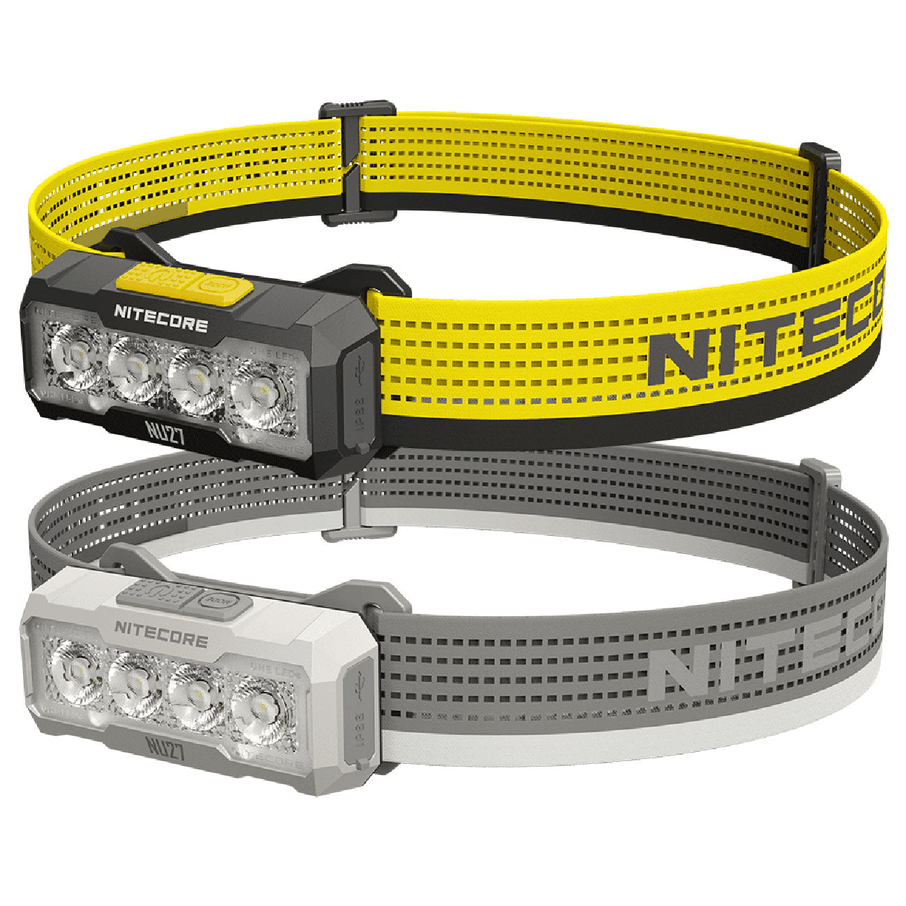 Nitecore NU27 Multi-Color-Temperatur-LED Stirnlampe 600 Lumen, 123m Leuchtweite