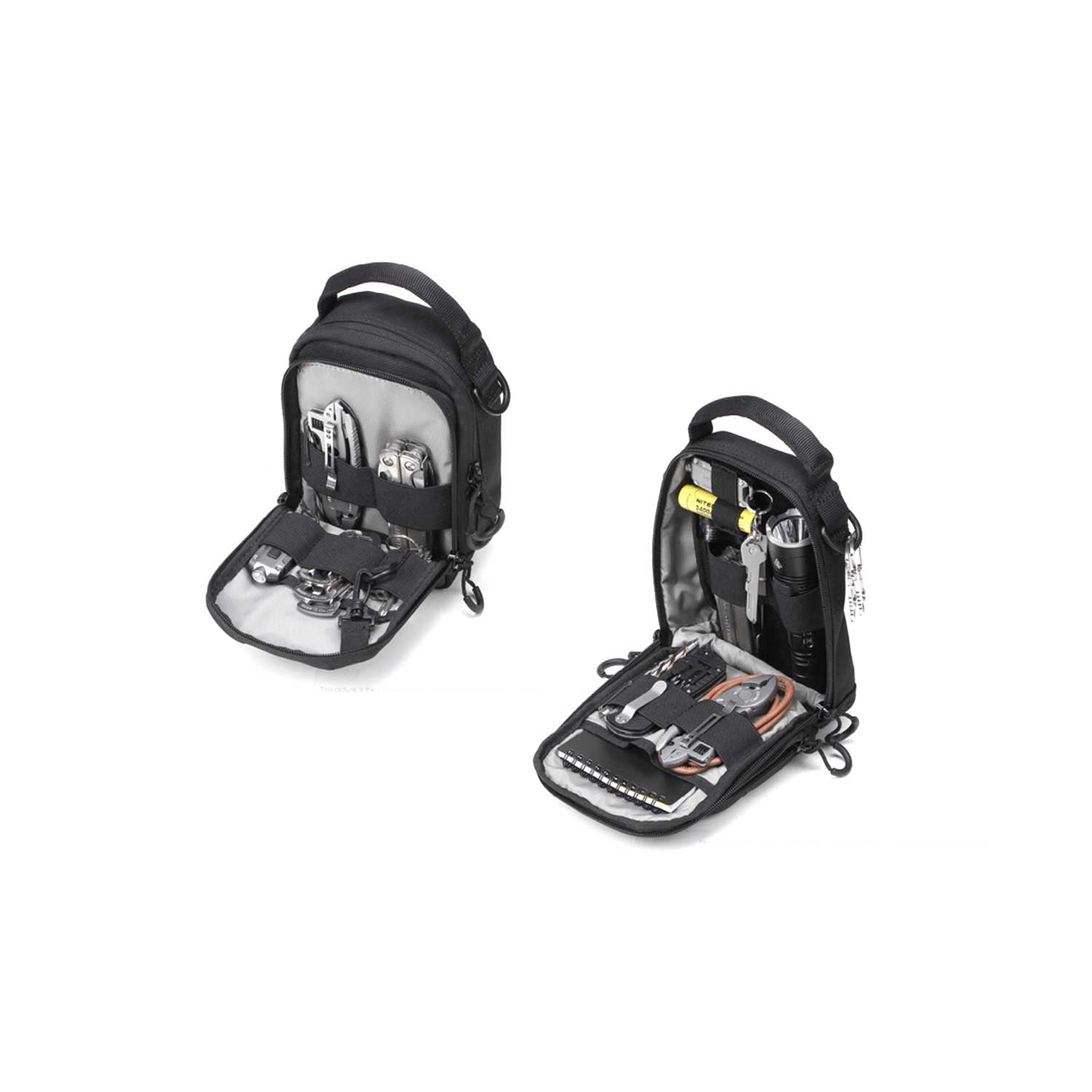 Nitecore NUP20 Tactical Utility Pouch - Mehrzwecktasche mit Organizer-System – Detailansicht