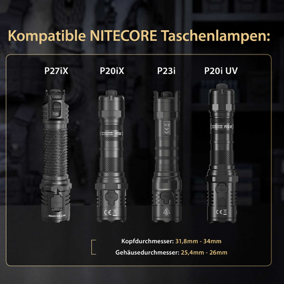 Nitecore NTH29 Tactical Holster