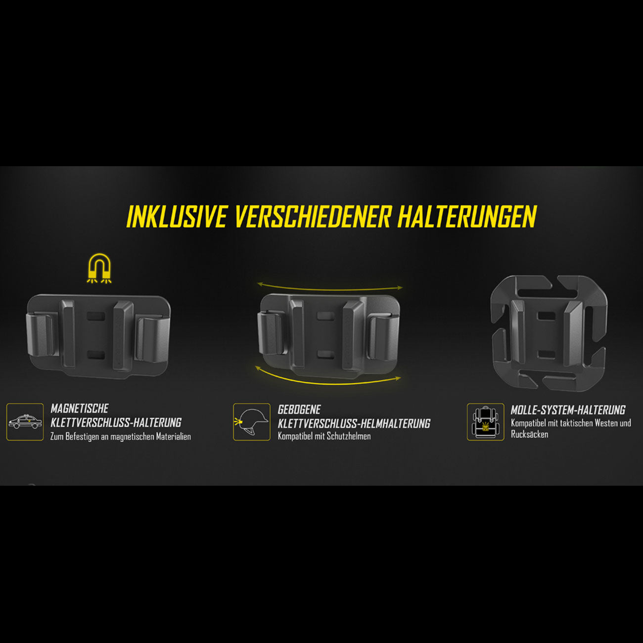 Nitecore NU06 Signallampe mit USB-C Ladefunktion - 2 Varianten – Detailansicht