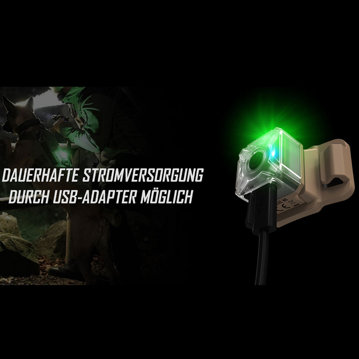 Nitecore NU06 Signallampe mit USB-C Ladefunktion - 2 Varianten – Detailansicht