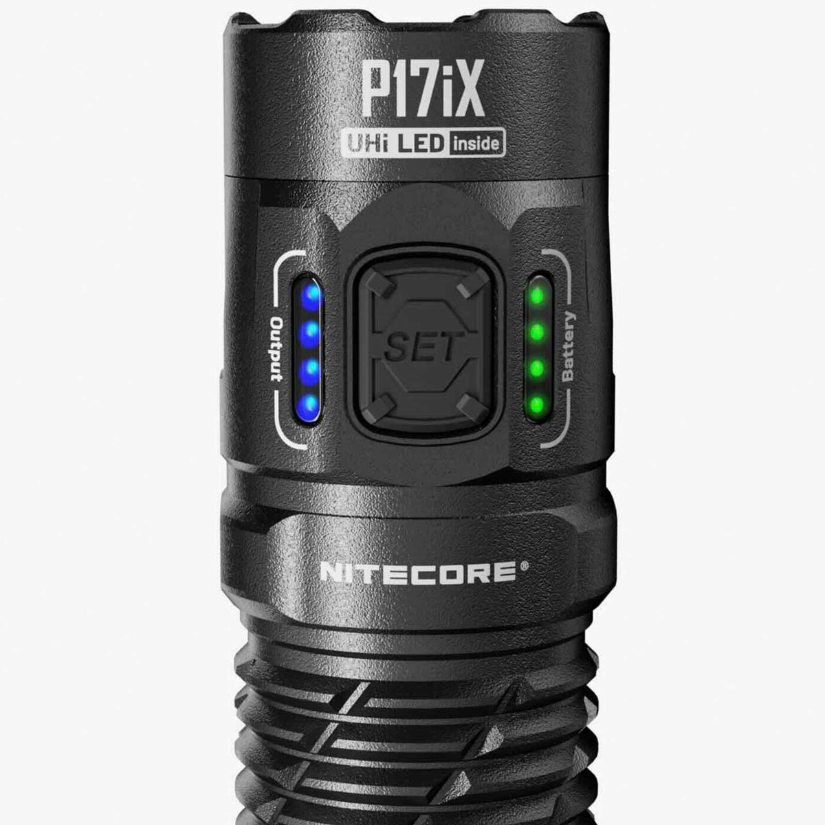 Nitecore P17iX – taktische Taschenlampe mit 5000 lm, 5500 mAh Akku, USB-C – LEDs und Reflektor