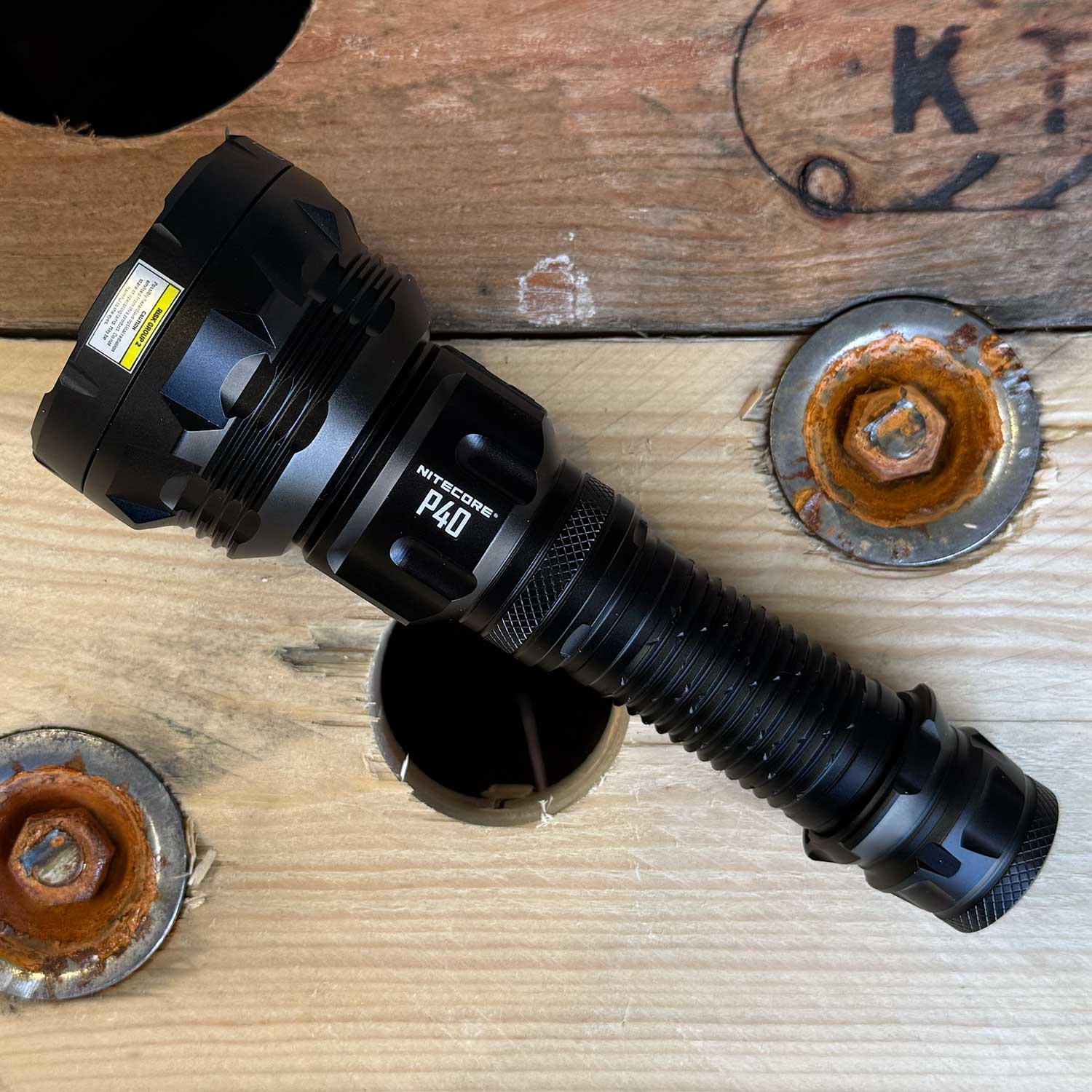 nitecore p40 lep laser taschenlampe